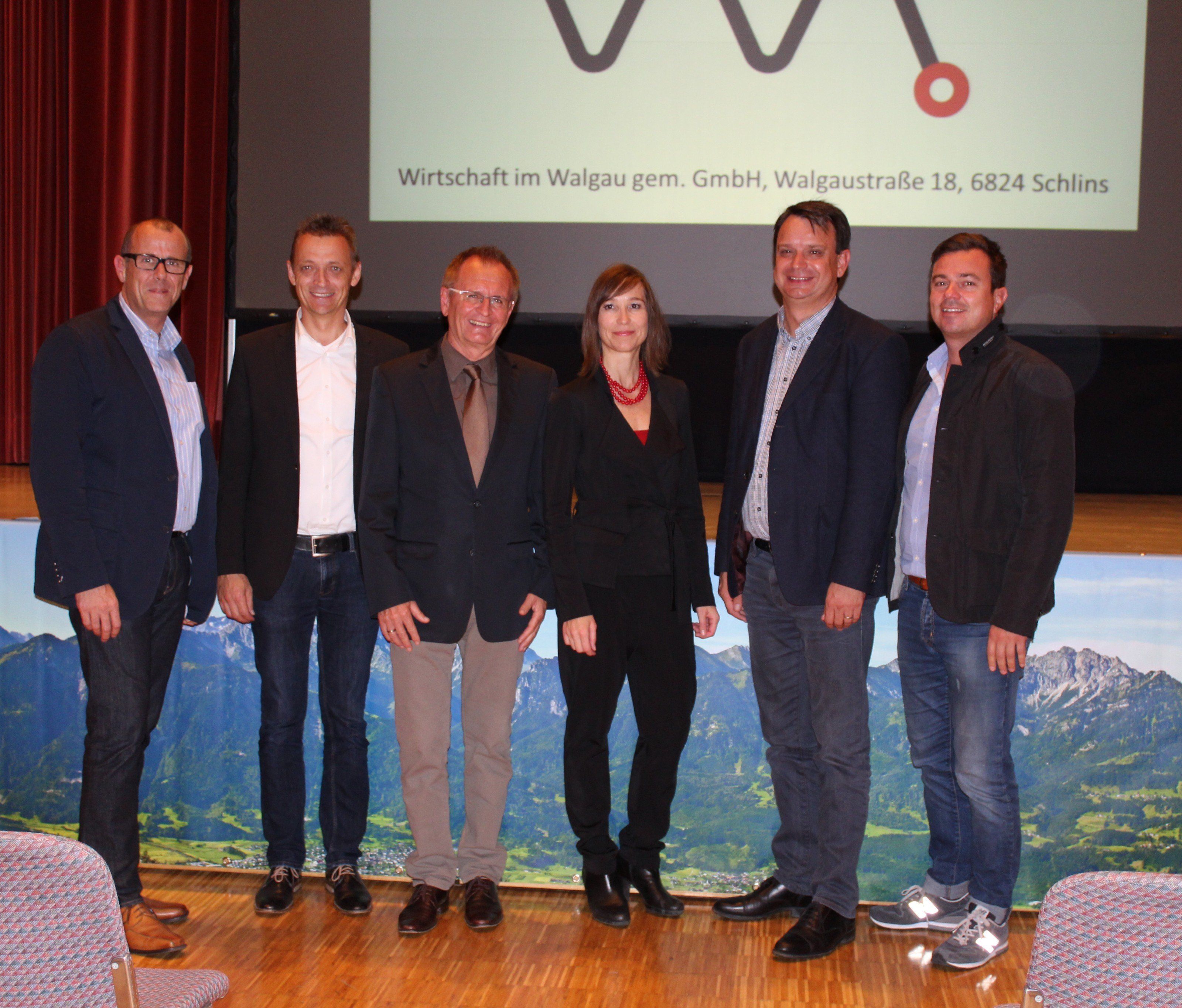 Walter Gohm, Georg Geutze, Hanspeter Feuerstein, Carola Schneider, Phillip Tomaselli und Sandro Preite. Walter Gohm, Georg Geutze, Hanspeter Feuerstein, Carola Schneider, Phillip Tomaselli und Sandro Preite.