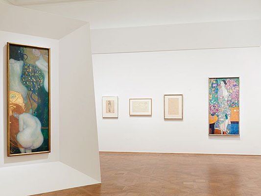 In der Ausstellung "Klimt/Schiele/Kokoschka und die Frauen" In der Ausstellung "Klimt/Schiele/Kokoschka und die Frauen"