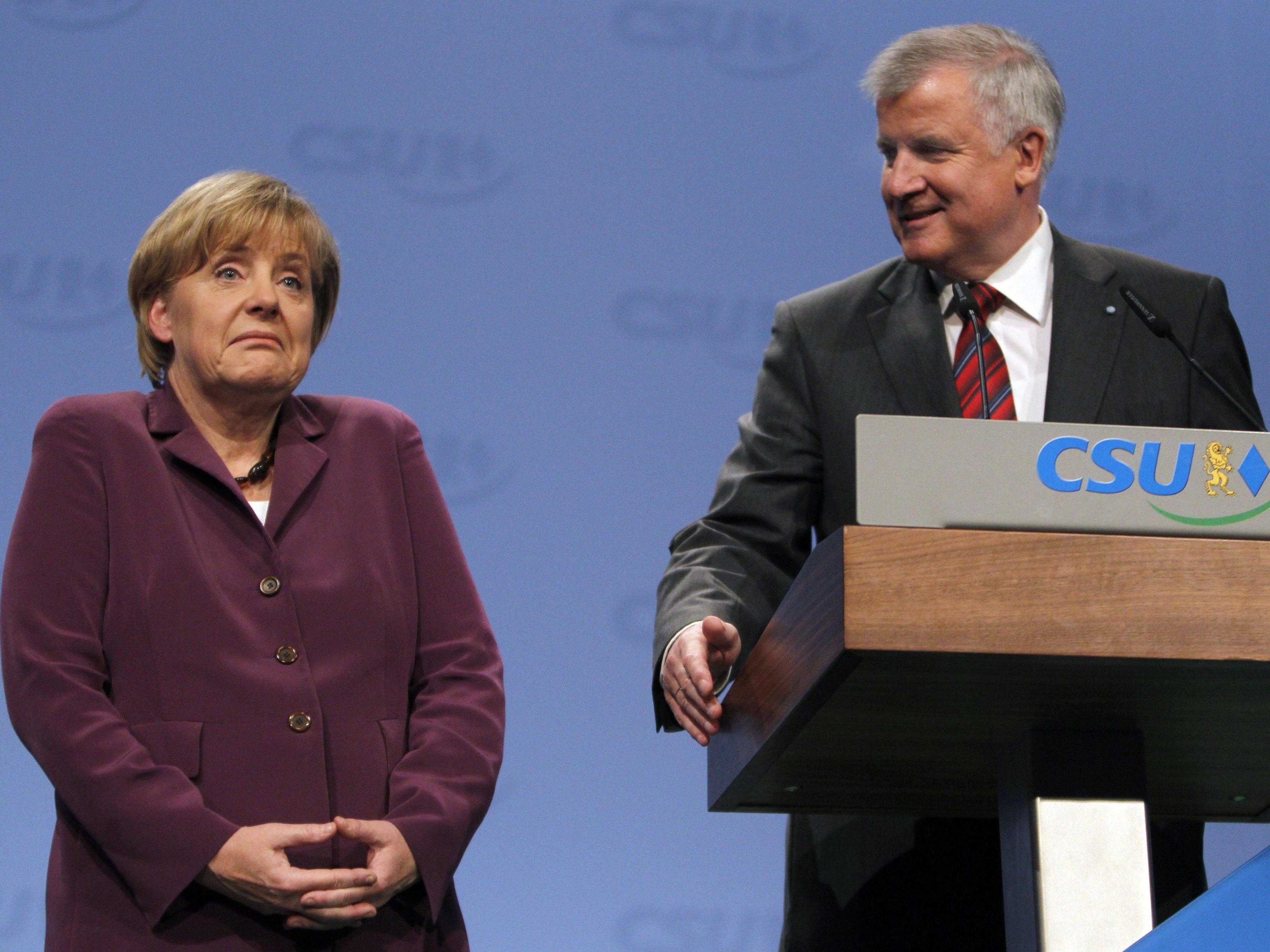 Showdown Merkel - Seehofer.