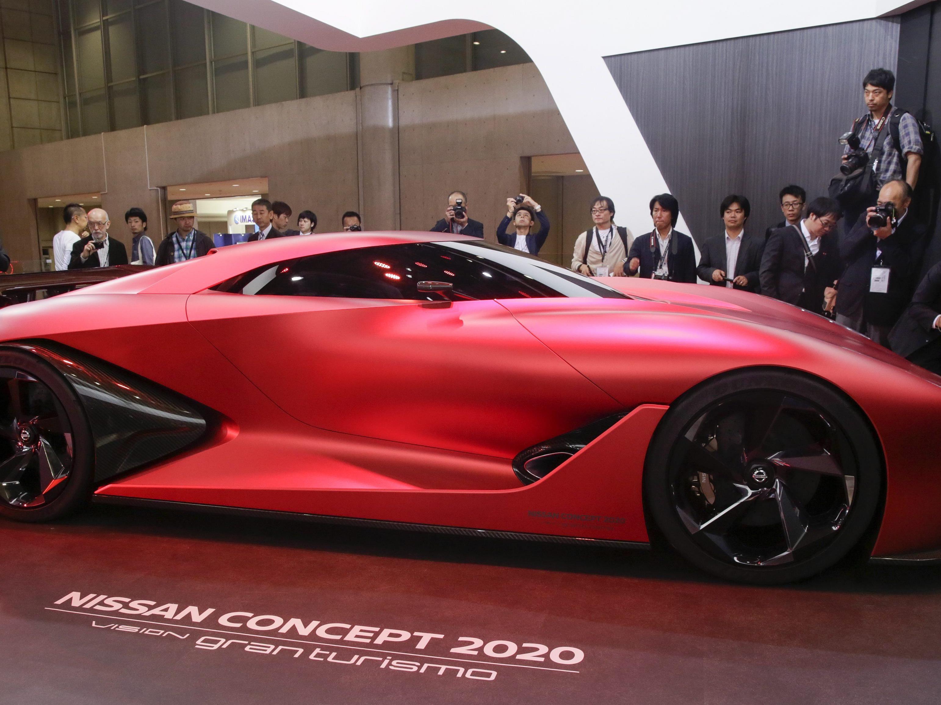 Nissan erregt Aufsehen mit dem Nissan Concept 2020 Vision Grand Tourismo
