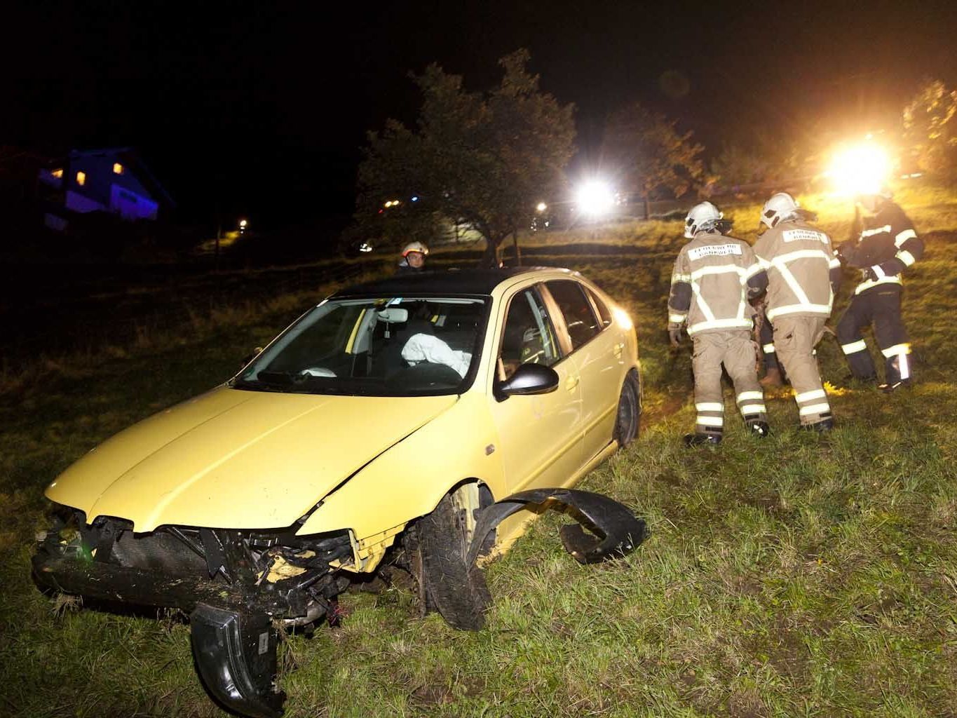 Lenker blieb unverletzt.