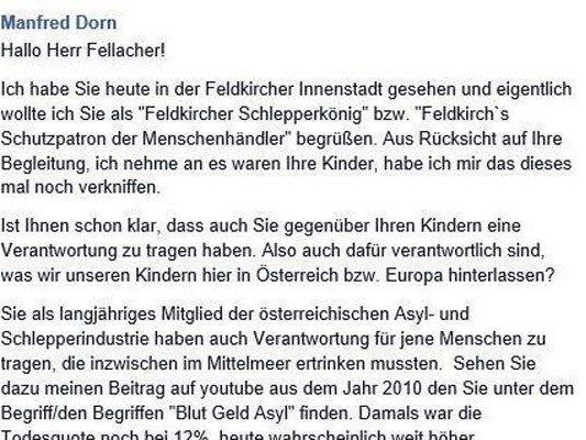 Unfreundlicher Brief vom BZÖ-Chef. Unfreundlicher Brief vom BZÖ-Chef.
