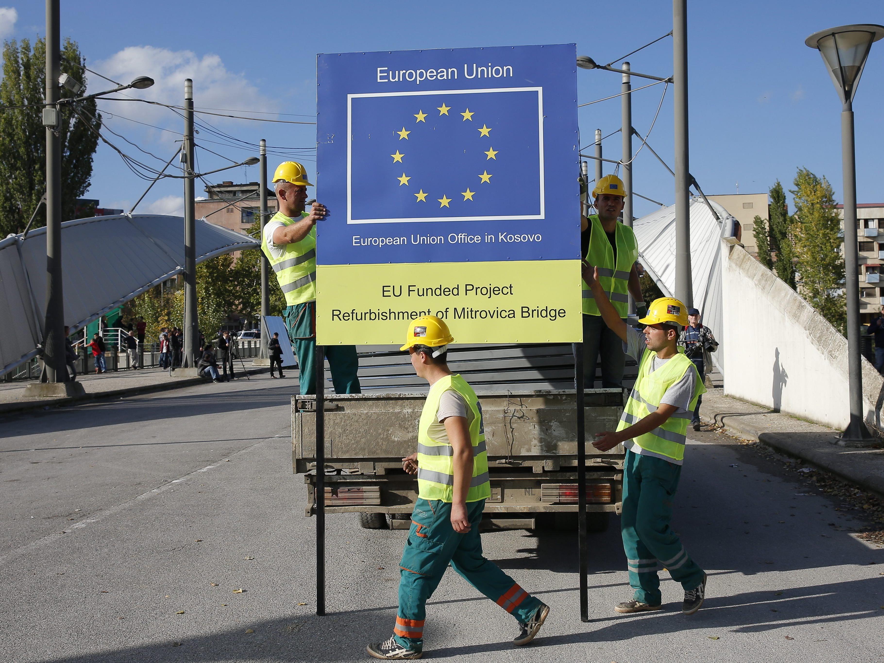 Brückenbau: Kosovo bereitet sich auf EU-Beitritt vor.