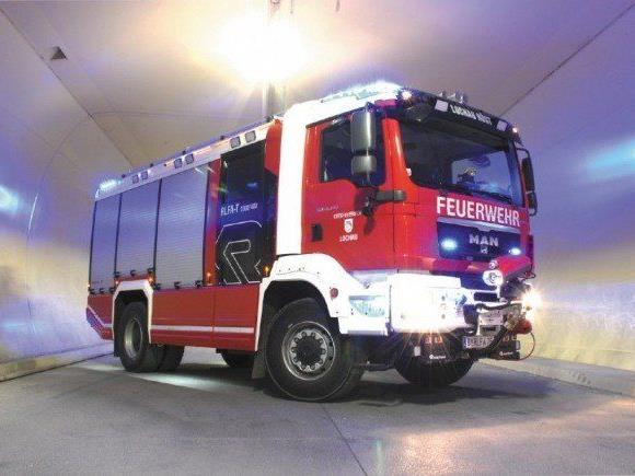Nach Lochau (s. Bild) bekommt auch die Feuerwehr Rieden ein neues Fahrzeug für den Tunneleinsatz.