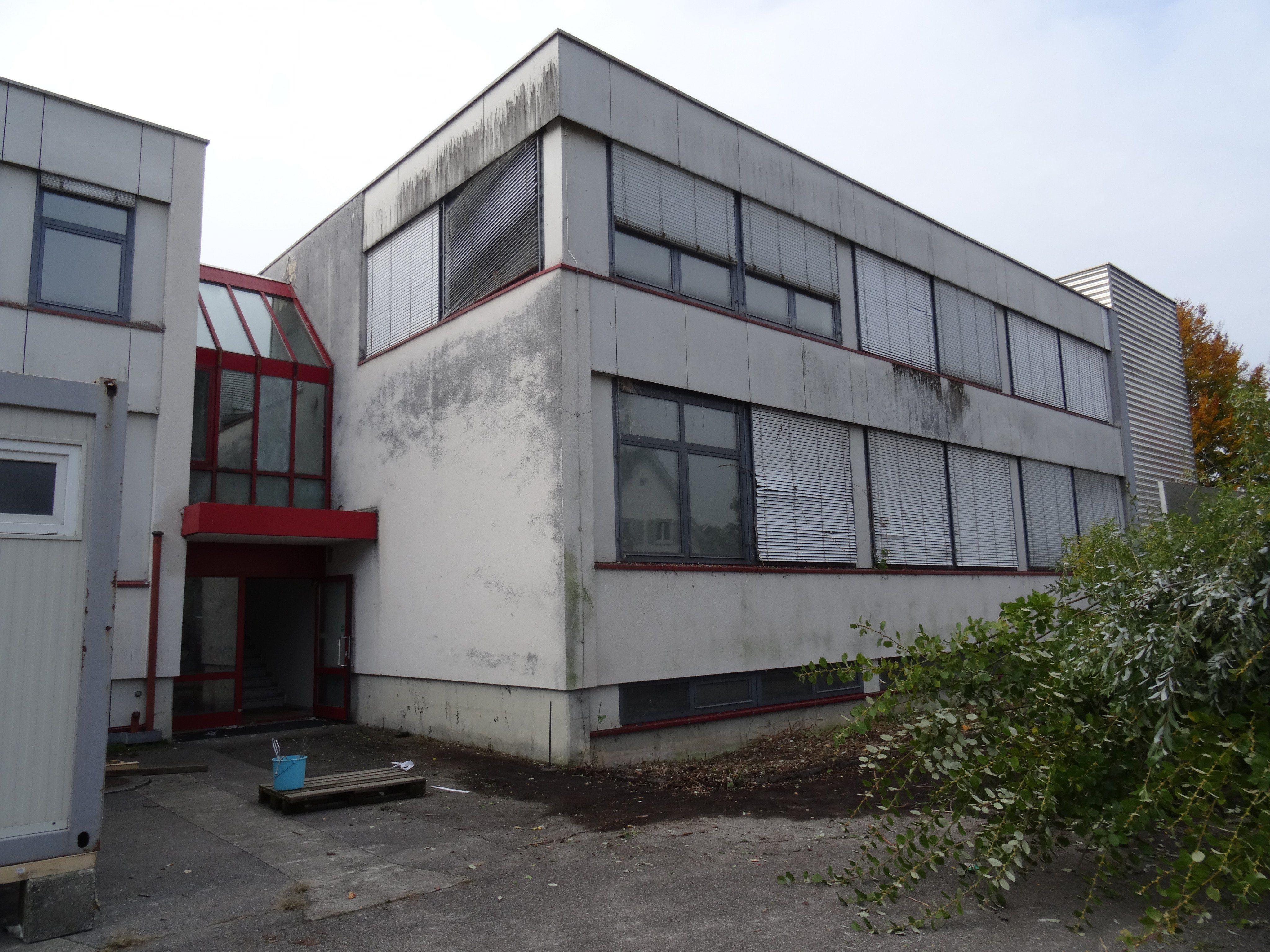 In Lochau wird derzeit eine ehemalige Druckerei als Notquartier adaptiert.