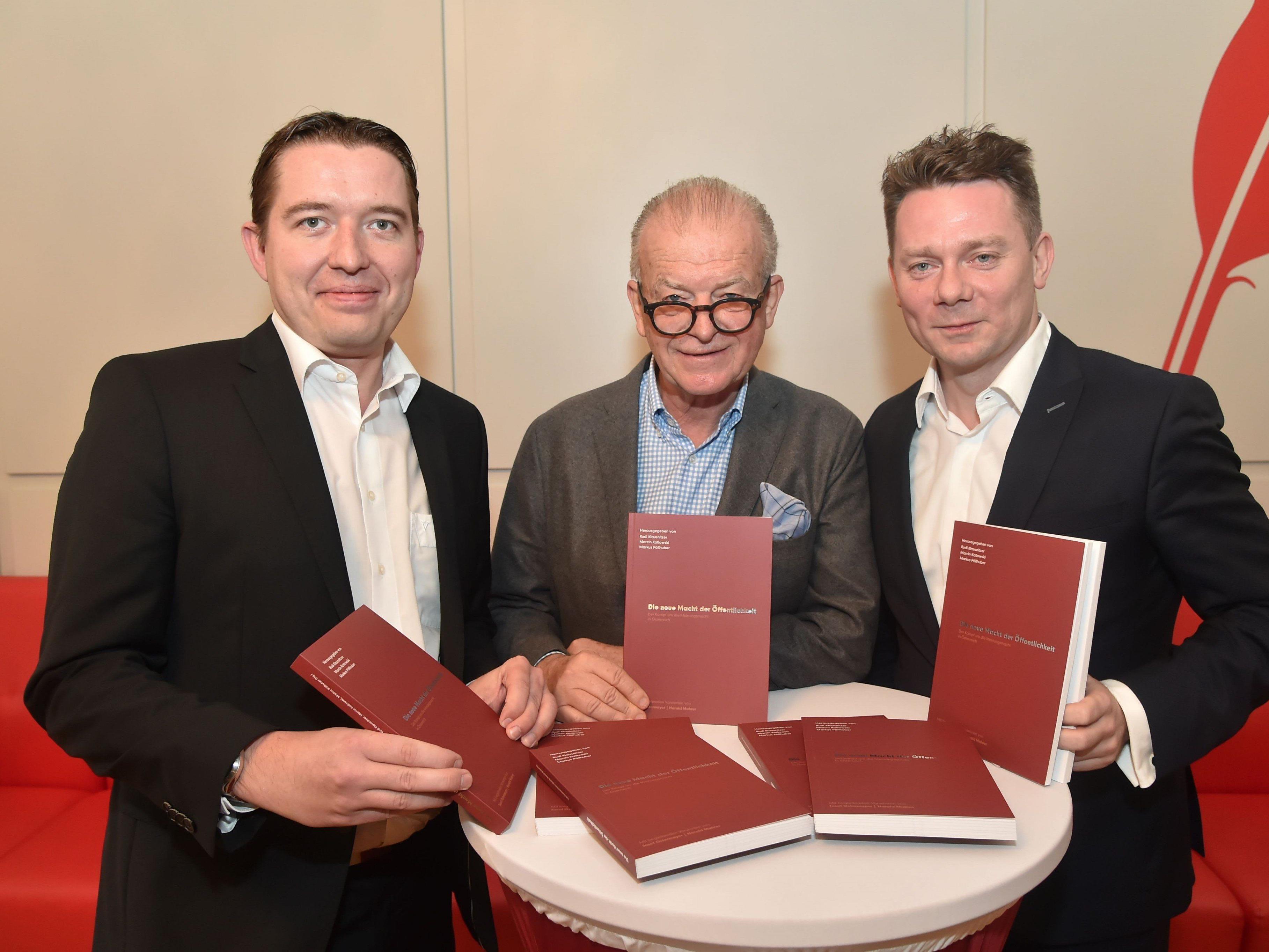 Die Herausgeber Rudi Klausnitzer, Marcin Kotlowski und Markus Pöllhuber