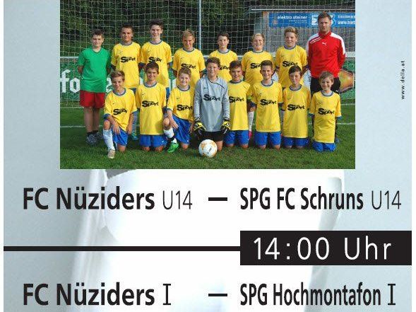 Letzes Heimspiel: FC Nüziders I - SPG Hochmontafon I Letzes Heimspiel: FC Nüziders I - SPG Hochmontafon I