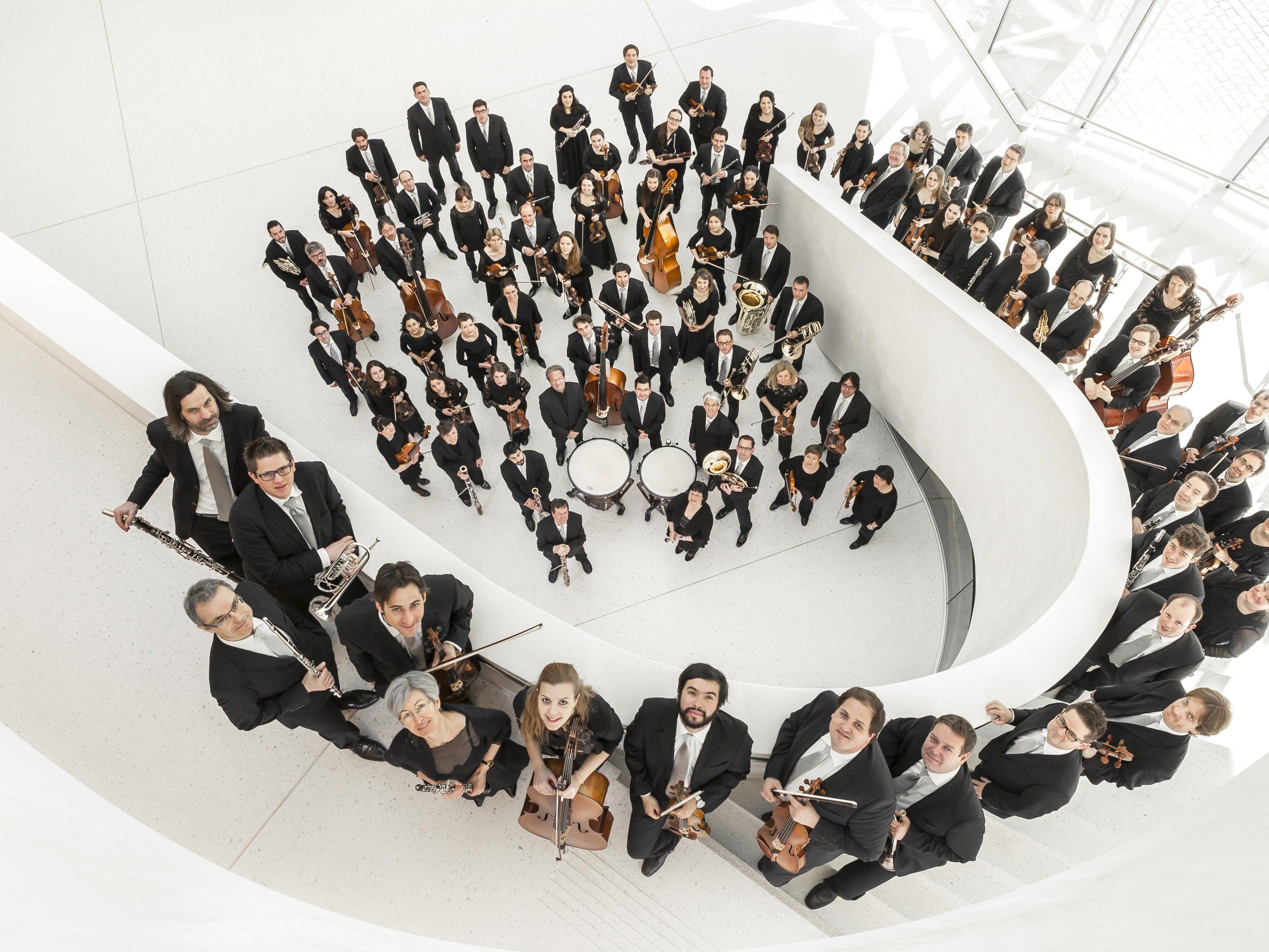 Das Symphonieorchester Vorarlberg feiert beim zweiten Abokonzert sein 30-jähriges Jubiläum. (Copyright: Thomas Schrott)