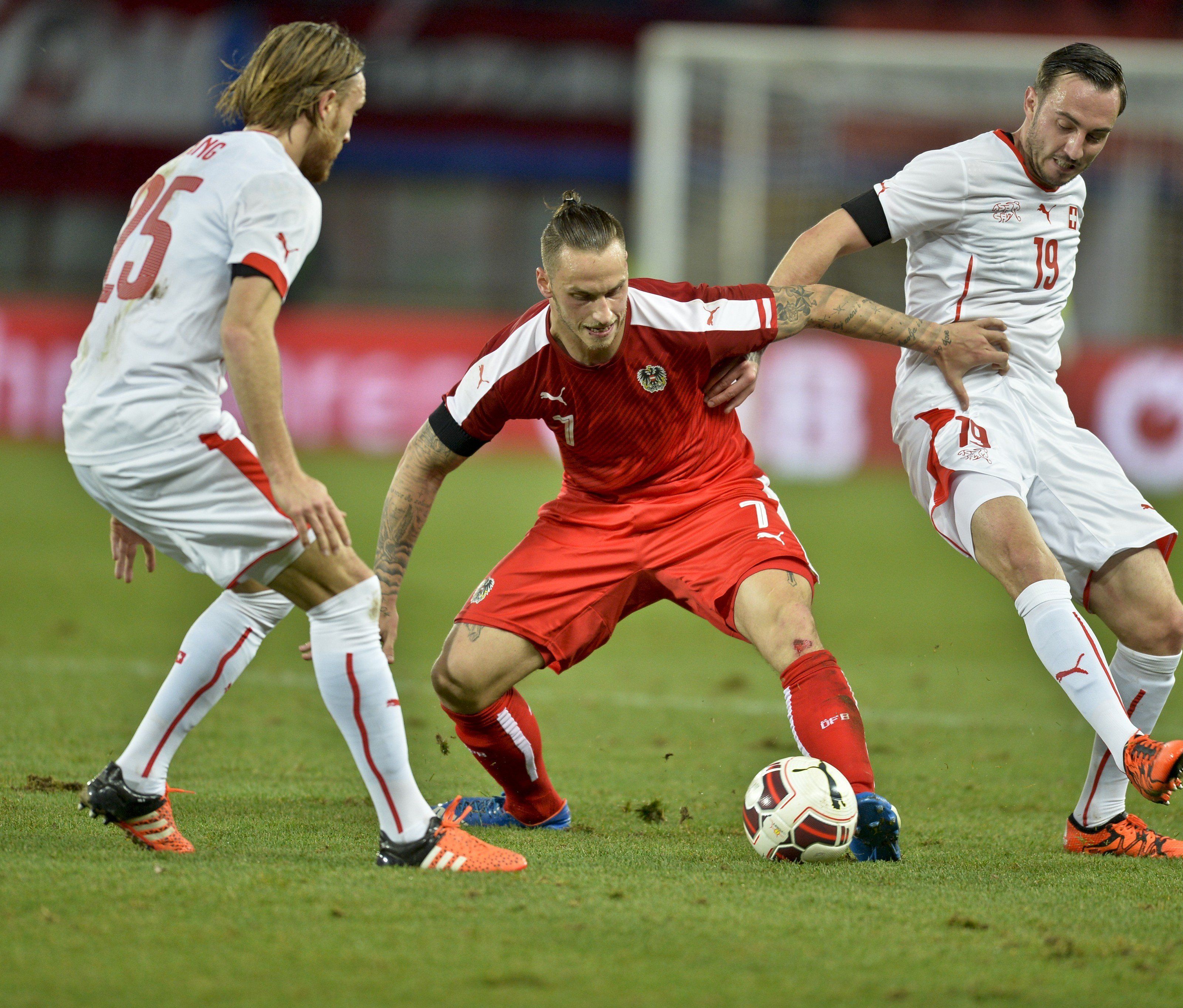 Im letzten Länderspiel des Jahres musste sich Österreich geschlagen geben. Im letzten Länderspiel des Jahres musste sich Österreich geschlagen geben.
