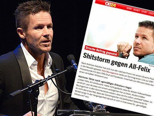 BEi diesem Artikel über ihn platze Felix Baumgartner der Kragen.