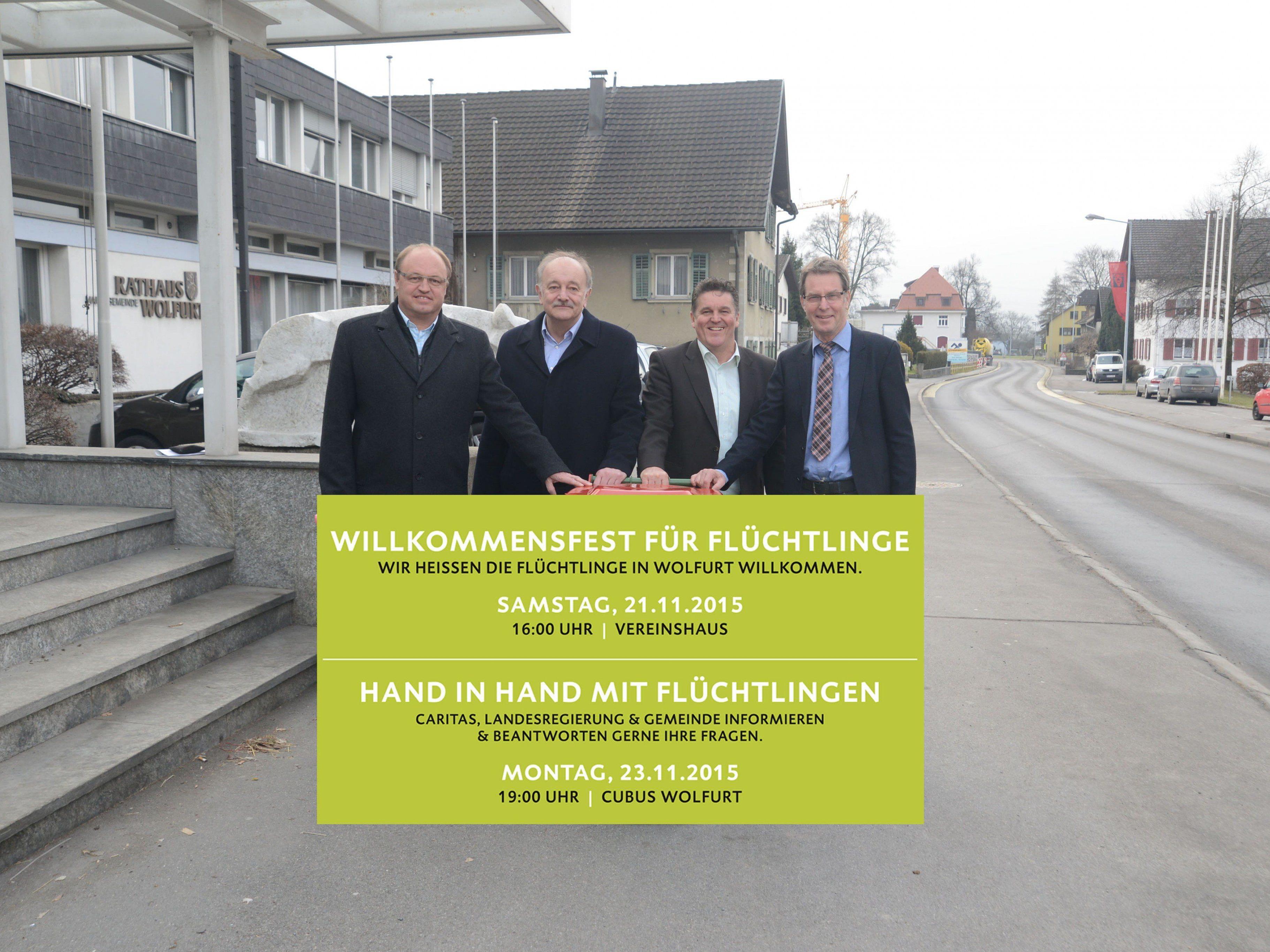 Die Hofsteig-Bürgermeister laden zum Informationsabend "Hand in Hand".