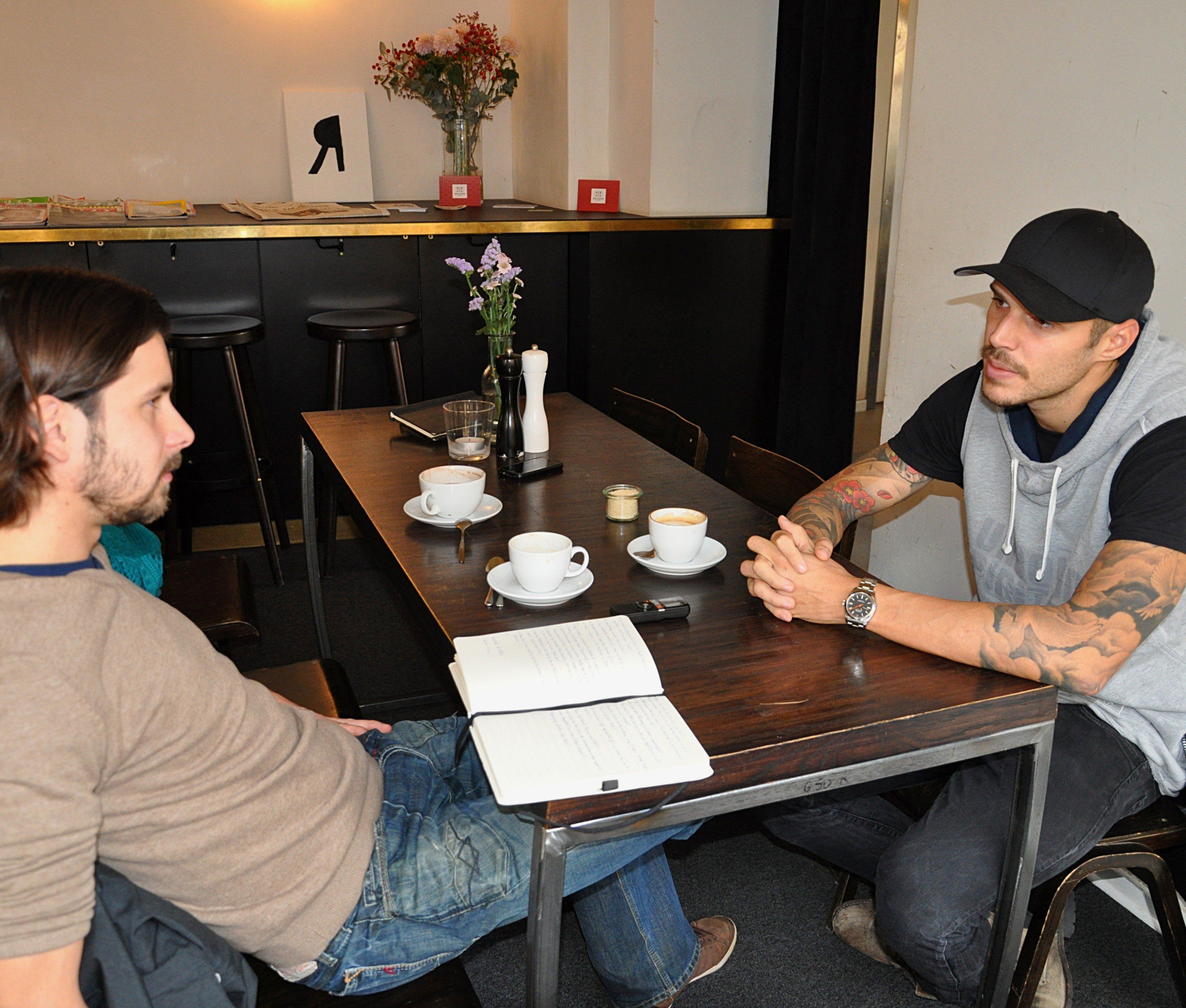 Christopher Trimmel im Gespräch mit VIENNA.at-Sportredakteur David Mayr. Christopher Trimmel im Gespräch mit VIENNA.at-Sportredakteur David Mayr.