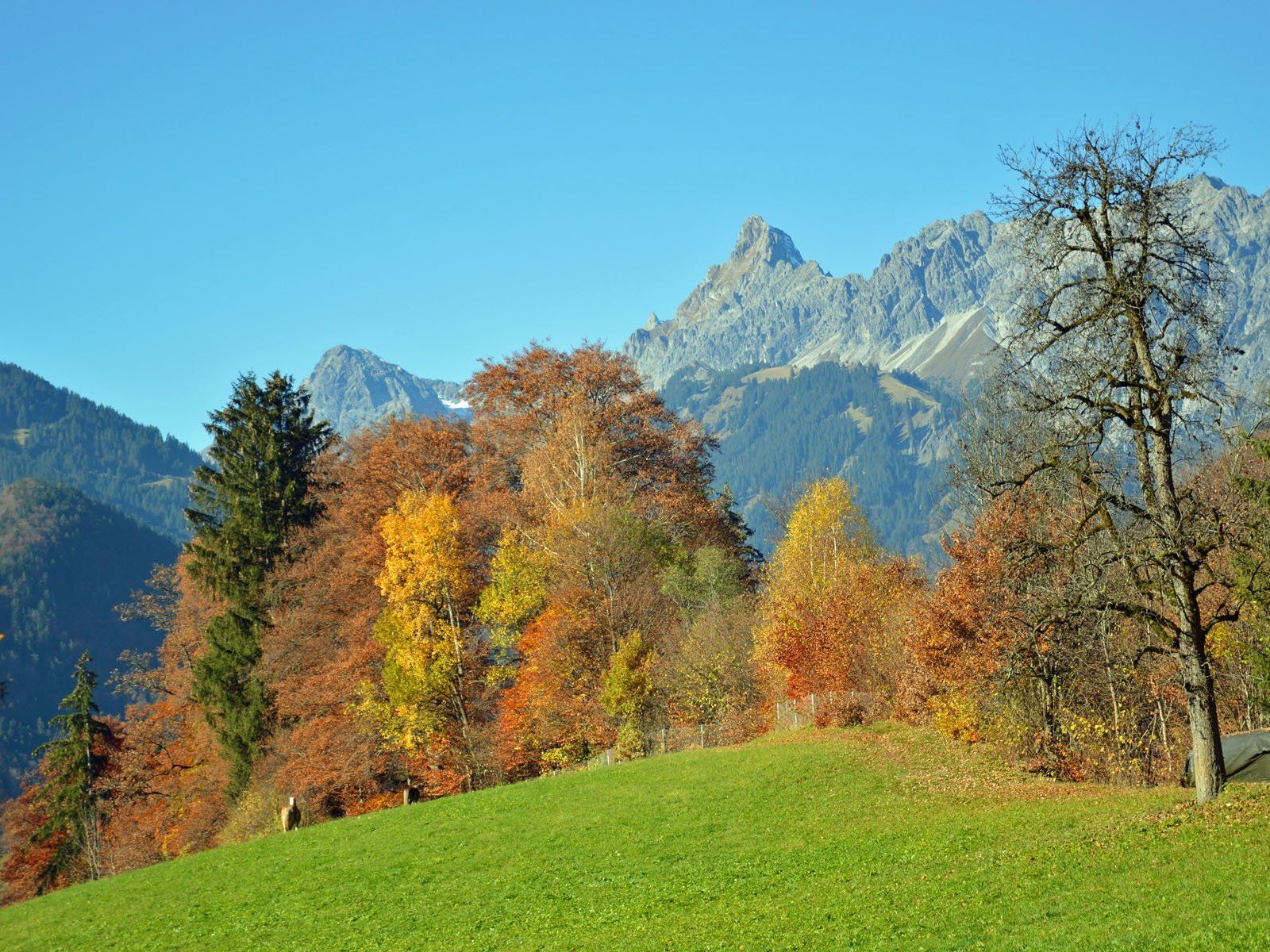 Blick von Schruns Richtung Zimba Blick von Schruns Richtung Zimba
