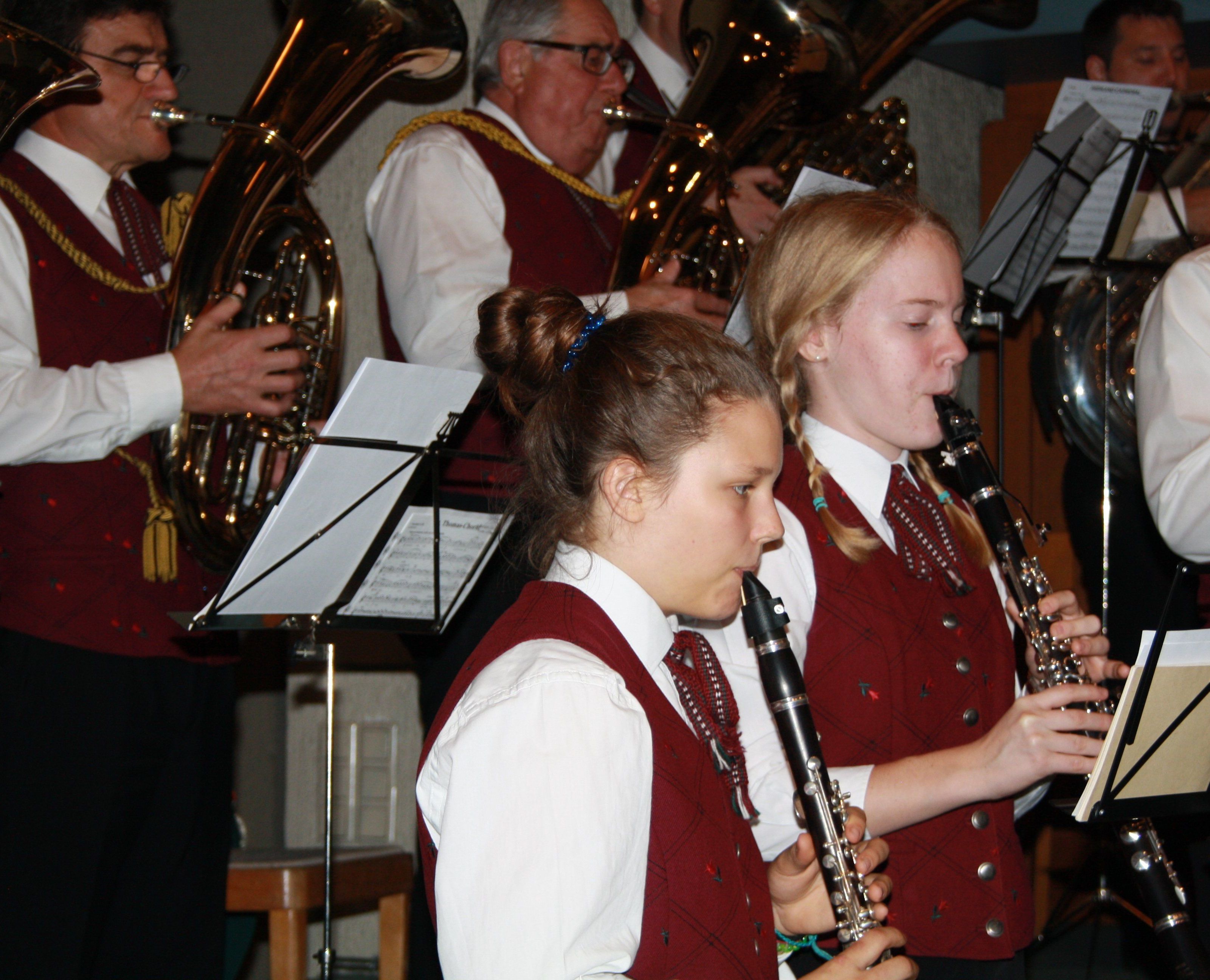 Feierliche Umrahmung des Gottesdienstes durch den MV Concordia Lustenau. Feierliche Umrahmung des Gottesdienstes durch den MV Concordia Lustenau.
