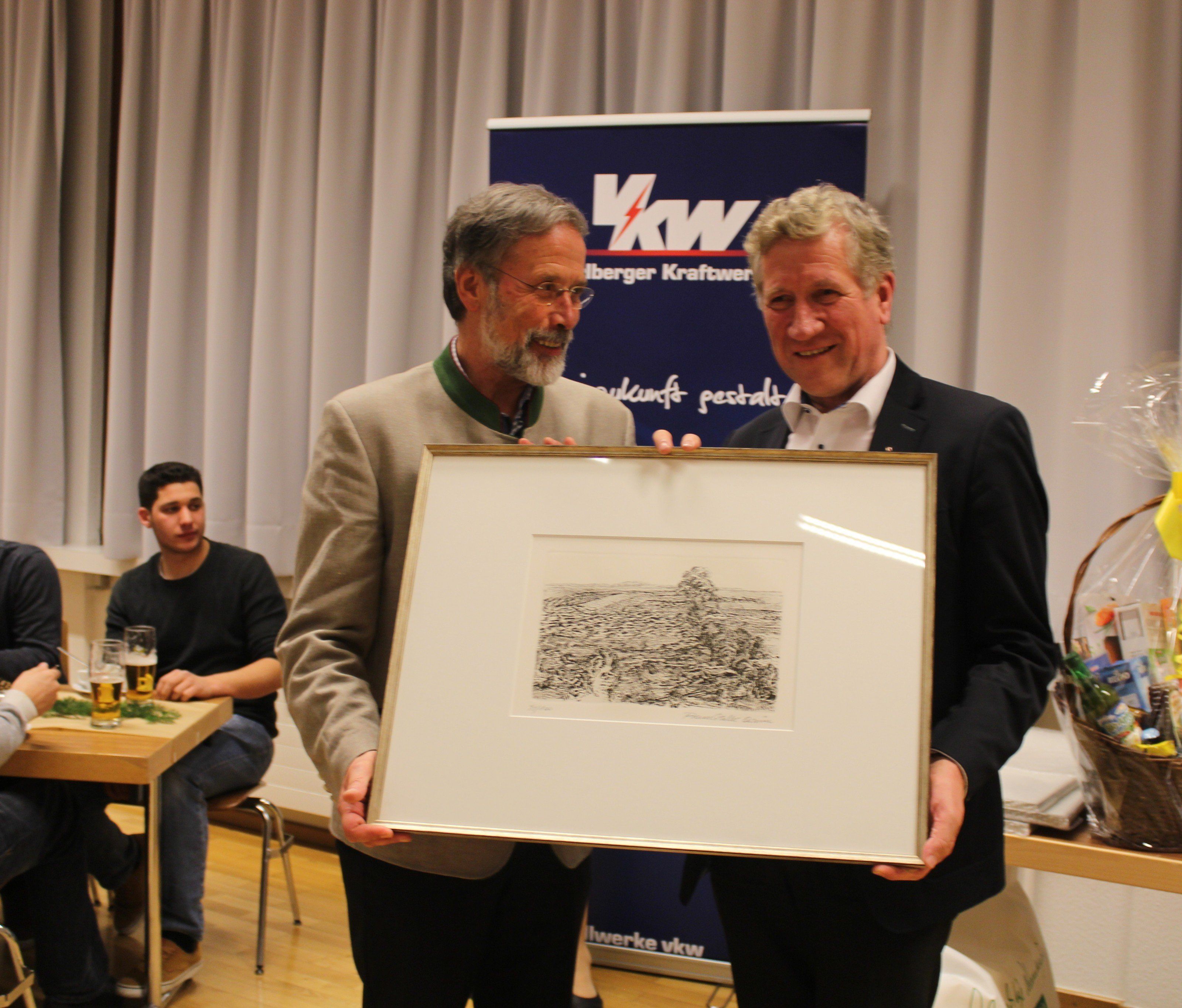 Günter Stadler und Landesrat Erich Schwärzler Günter Stadler und Landesrat Erich Schwärzler