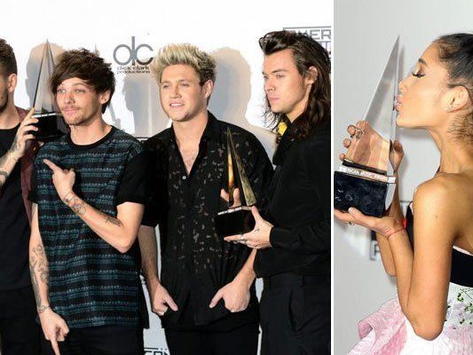 Die großen Abräumer bei den American Music Awards. Die großen Abräumer bei den American Music Awards.