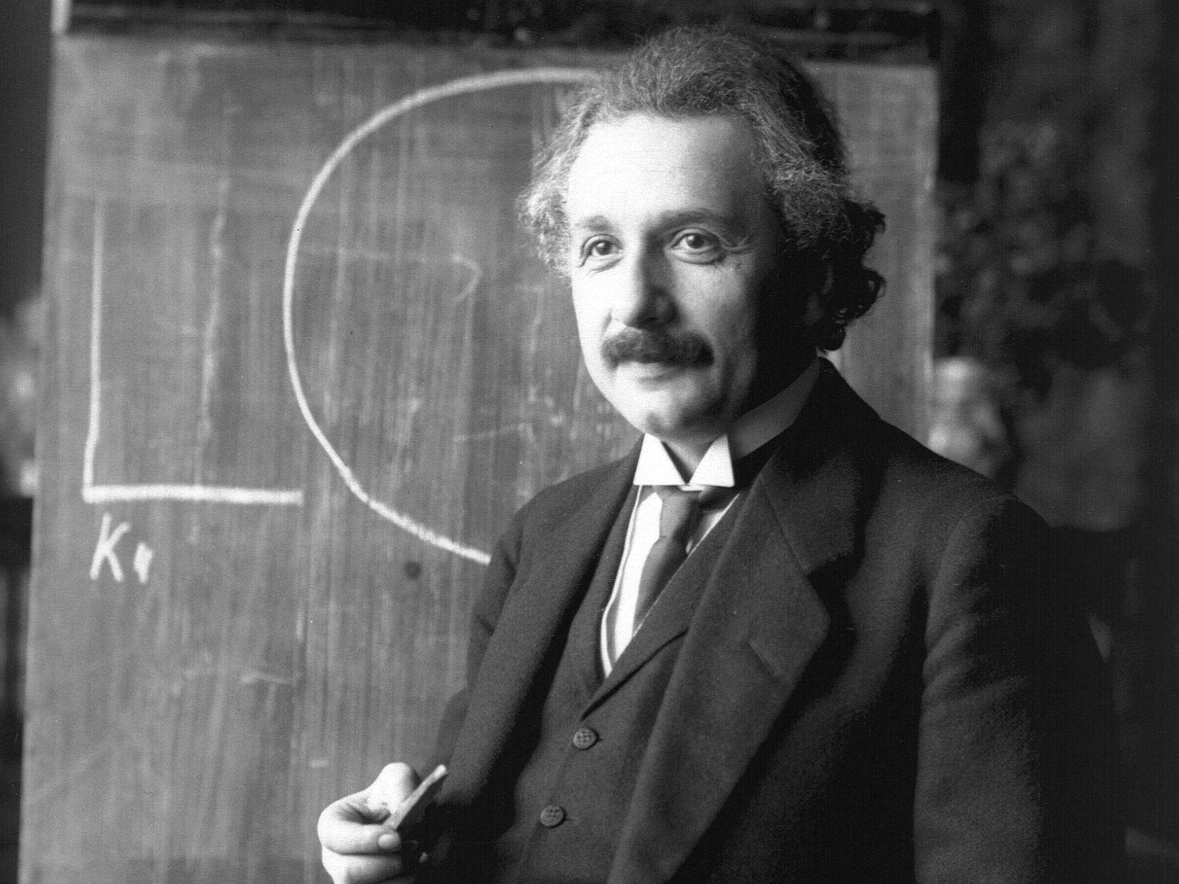 Mit seiner Allgemeinen Relativitätstheorie revolutionierte Einstein des Bild des Universums. Mit seiner Allgemeinen Relativitätstheorie revolutionierte Einstein des Bild des Universums.