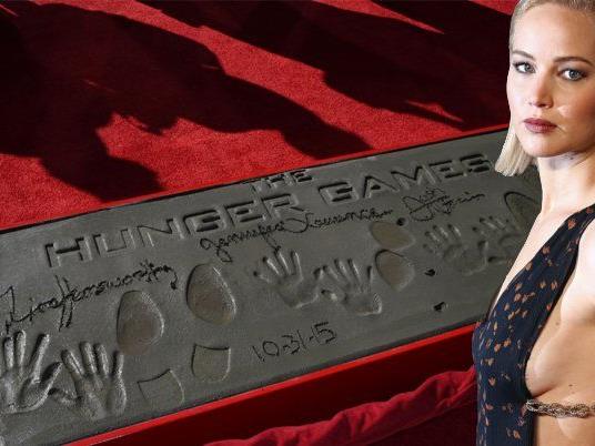 Jennifer Lawrence, Star aus "Die Tribute von Panem". Jennifer Lawrence, Star aus "Die Tribute von Panem".