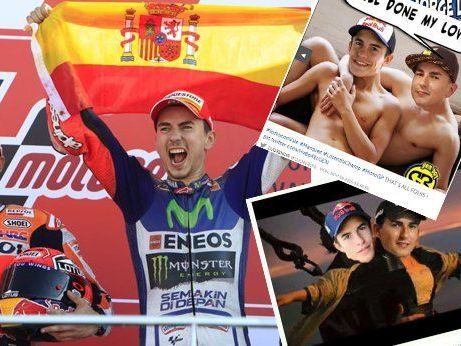 Jorge Lorenzo - für das Netz ist Rossi der wahre Champion. Jorge Lorenzo - für das Netz ist Rossi der wahre Champion.