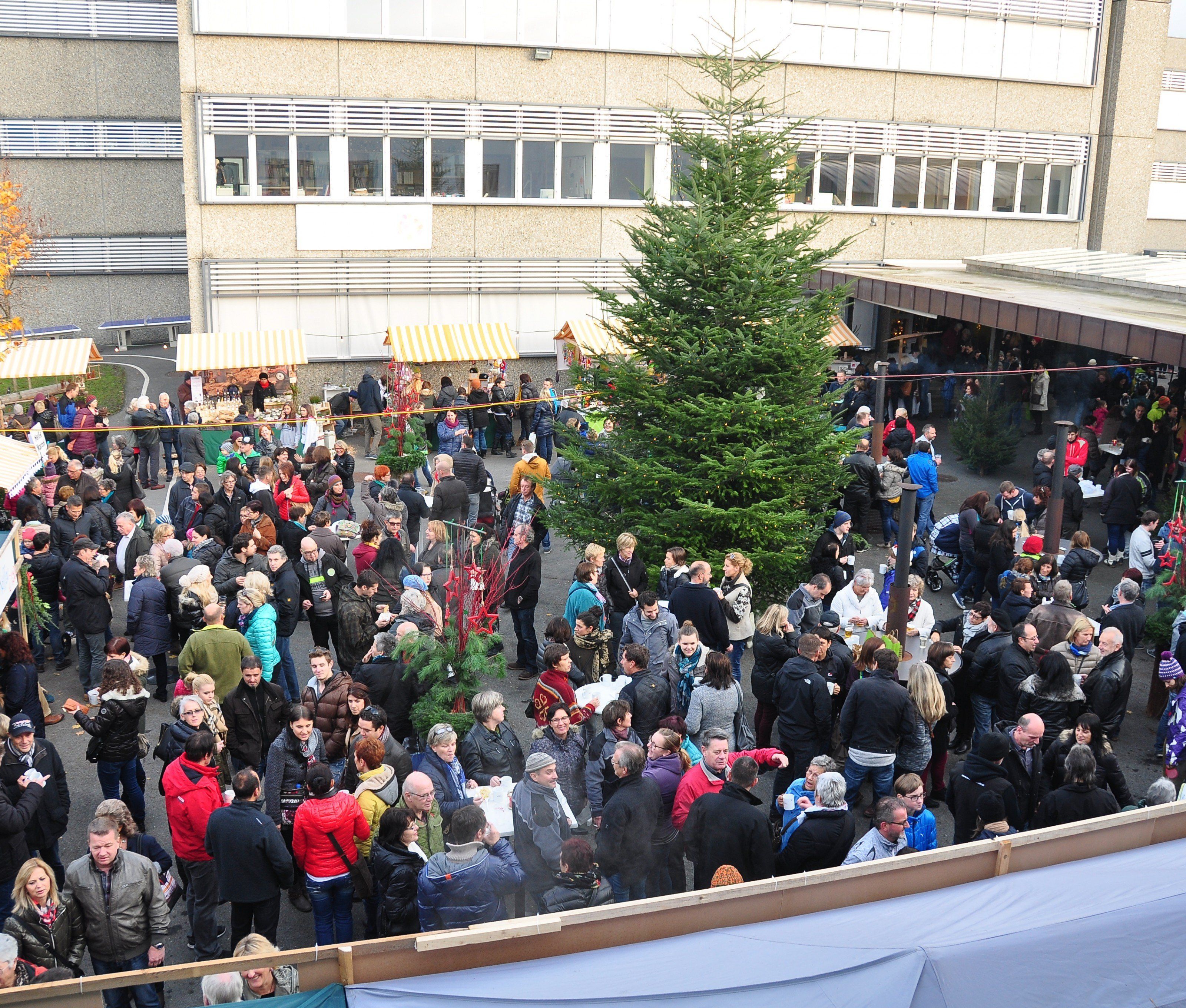 Vorweihnachtliche Stimmung wartet auf die Besucher beim KOM in Altach Vorweihnachtliche Stimmung wartet auf die Besucher beim KOM in Altach