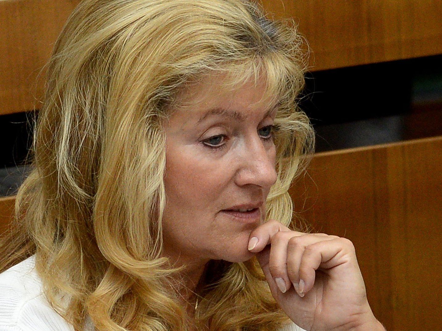 Aufregung um FPÖ-Abgeordnete Susanne Winter. Aufregung um FPÖ-Abgeordnete Susanne Winter.
