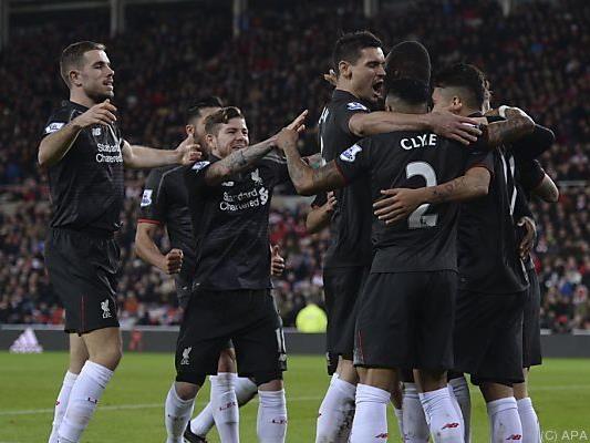 Liverpool bejubelte 1:0-Sieg bei Sunderland
