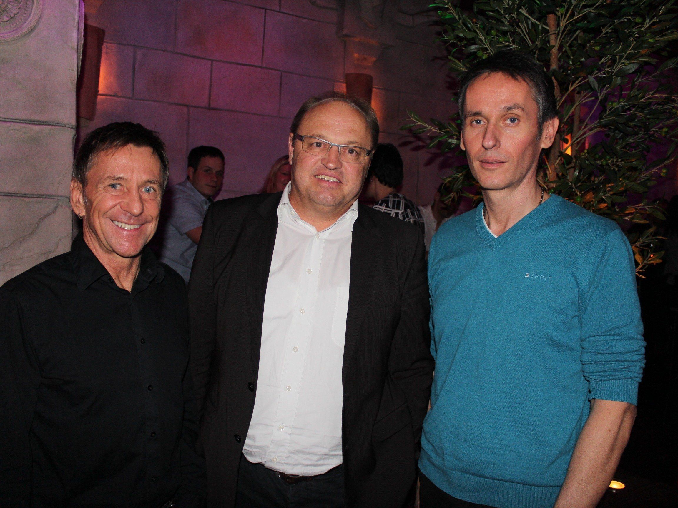 Peter Stöby, Bgm. Elmar Rhomberg und Ralf Steiner. Peter Stöby, Bgm. Elmar Rhomberg und Ralf Steiner.