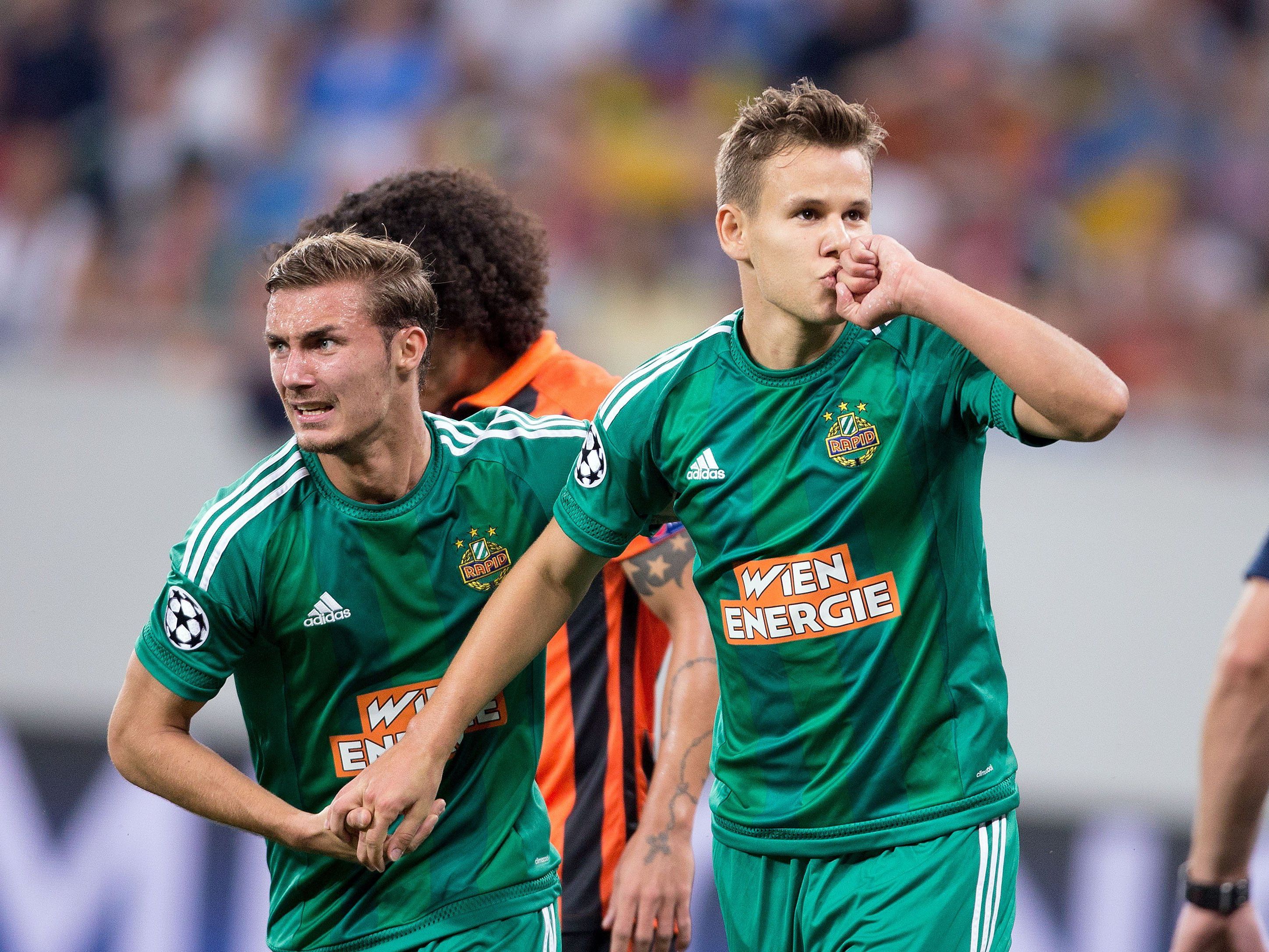 Auch Louis Schaub fällt beim SK Rapid Wien für mehrere Monate aus. Auch Louis Schaub fällt beim SK Rapid Wien für mehrere Monate aus.