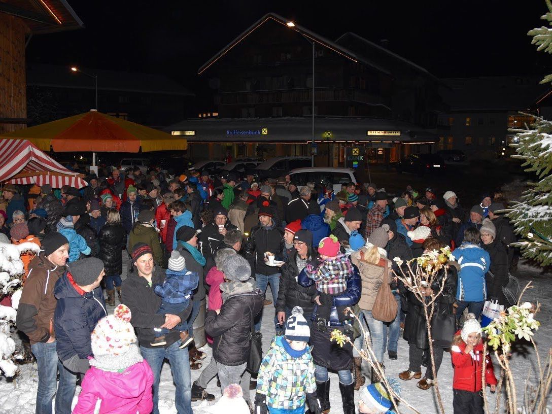 Ausgezeichneter Besuch bei "Einkaufsglück" von Vielfalt-Handel-Hittisau.