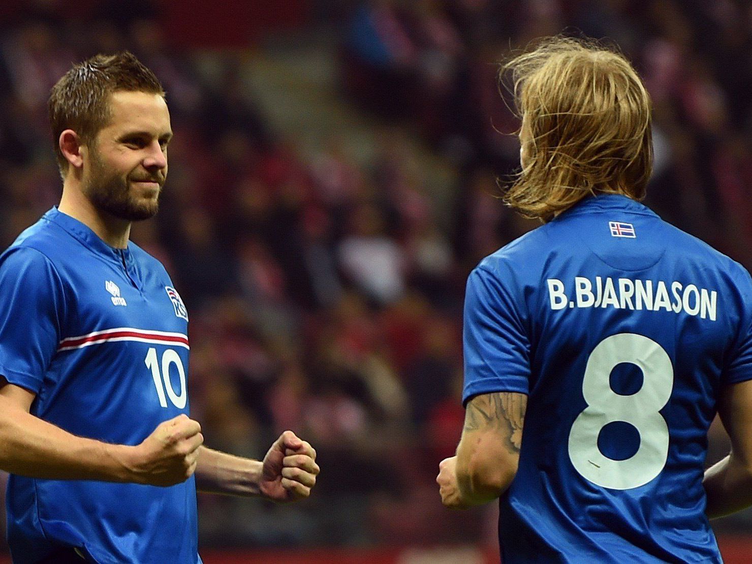 Die Isländer sind erstmals bei einem großen Turnier dabei. Die Isländer sind erstmals bei einem großen Turnier dabei.