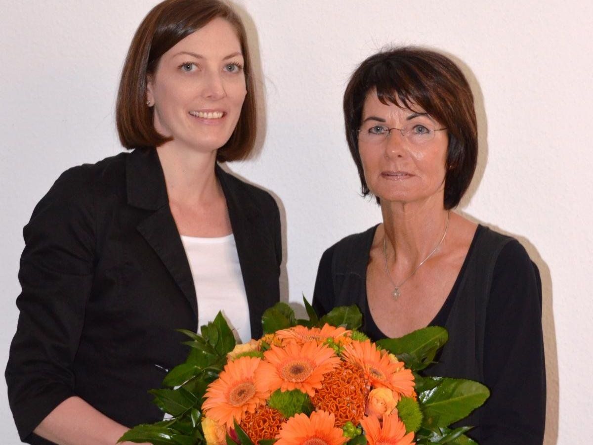 FB Leiterin Veronika Marte, Notfallhilfe Leiterin Inge Sulzer FB Leiterin Veronika Marte, Notfallhilfe Leiterin Inge Sulzer
