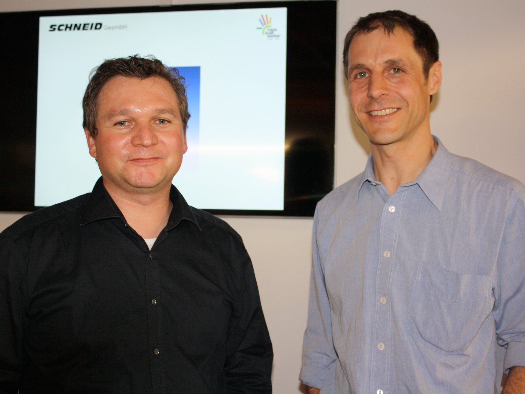 Johannes Büsel und Herbert Franz haben ihren Betrieb nach Egg verlegt. Johannes Büsel und Herbert Franz haben ihren Betrieb nach Egg verlegt.