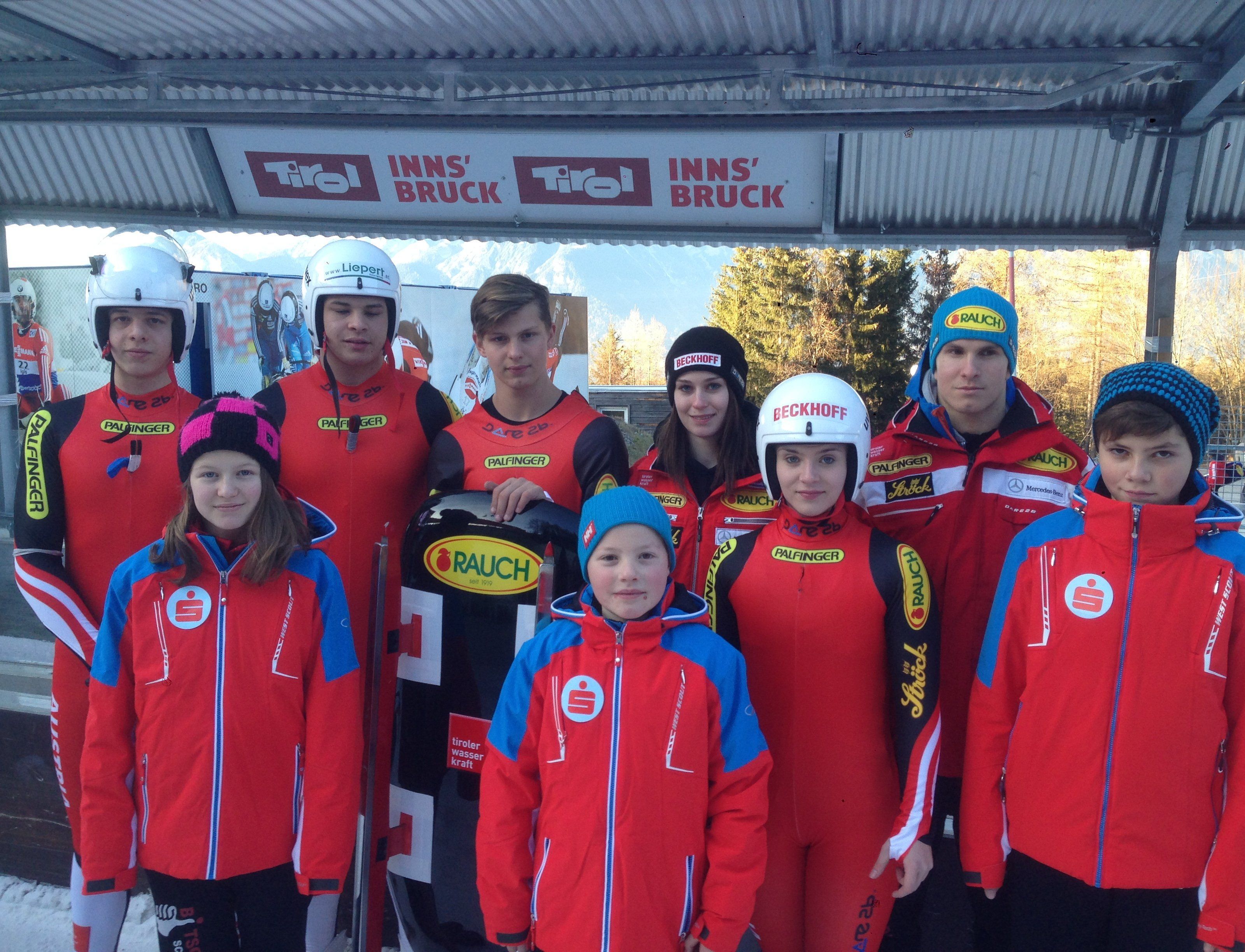 Erfolgreiche Bludenzer Nachwuchsrodler Erfolgreiche Bludenzer Nachwuchsrodler