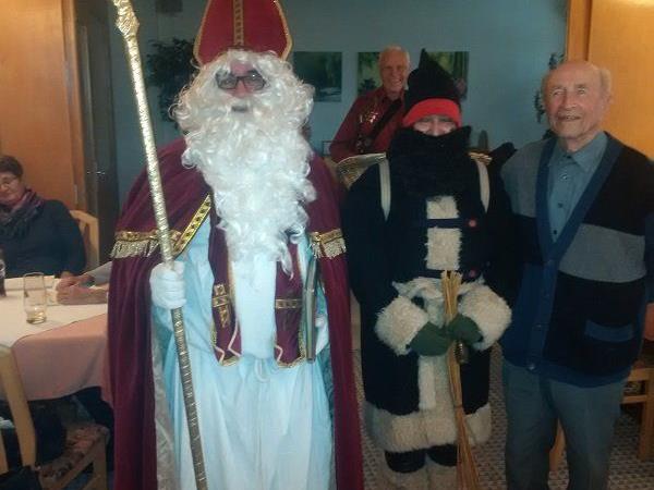 Der Nikolaus besuchte den PVÖ Klaus/Weiler