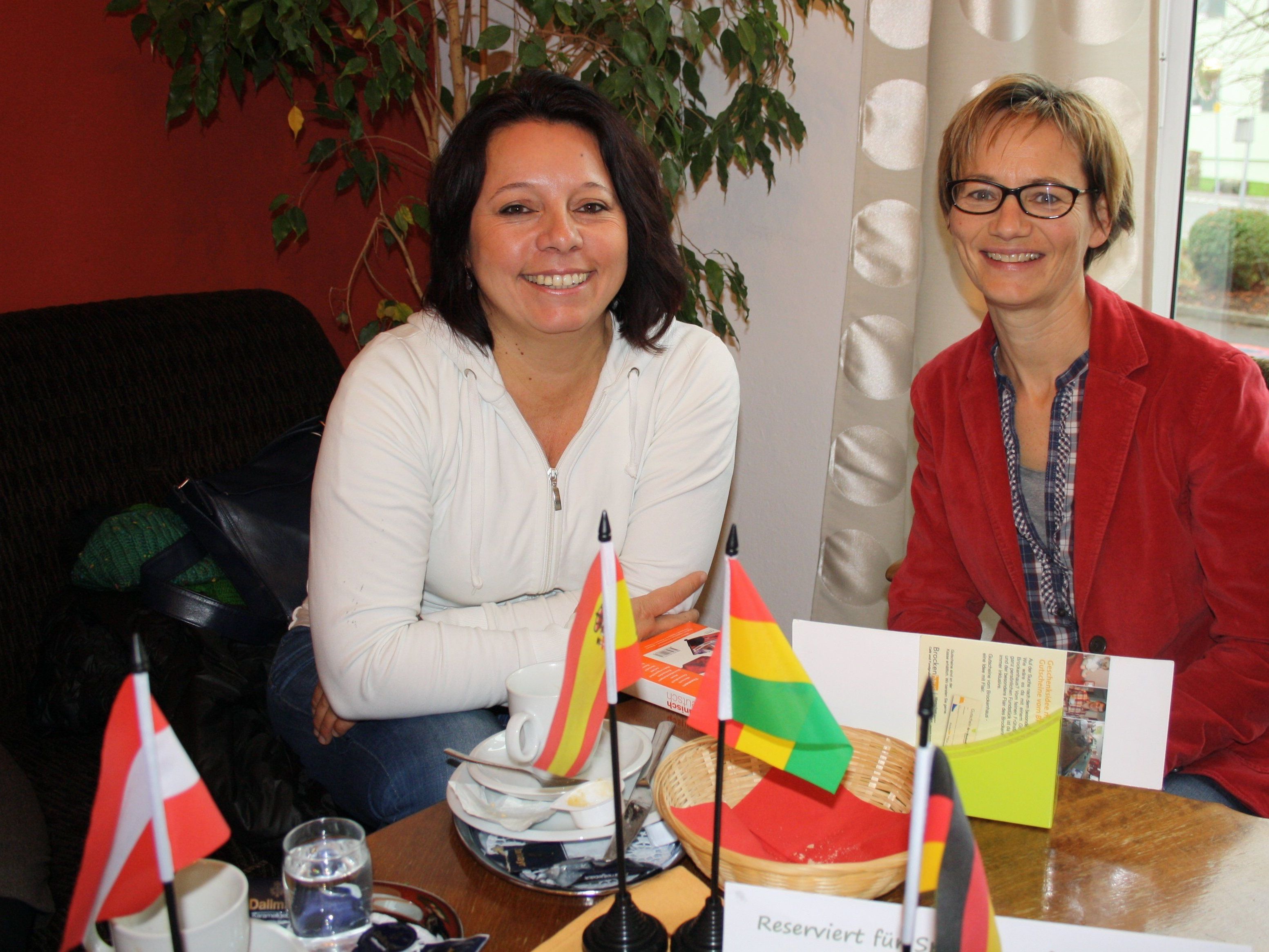 Willkommene Begegnung und abwechslungsreiche Unterhaltung im „Sprachencafe“ im Brockenhaus Leiblachtal. Willkommene Begegnung und abwechslungsreiche Unterhaltung im „Sprachencafe“ im Brockenhaus Leiblachtal.