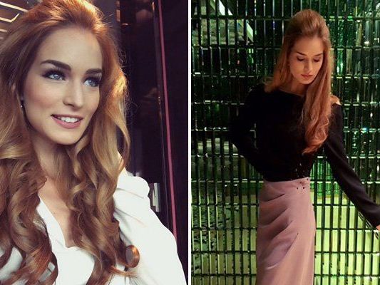 Annika Grill bei der Miss-World-Wahl in China. Annika Grill bei der Miss-World-Wahl in China.