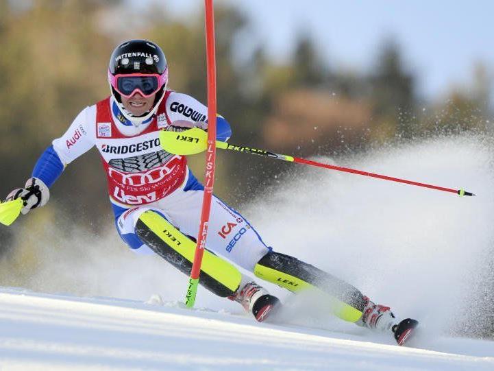 Frida Hansdotter holt ihren dritten Weltcup-Sieg