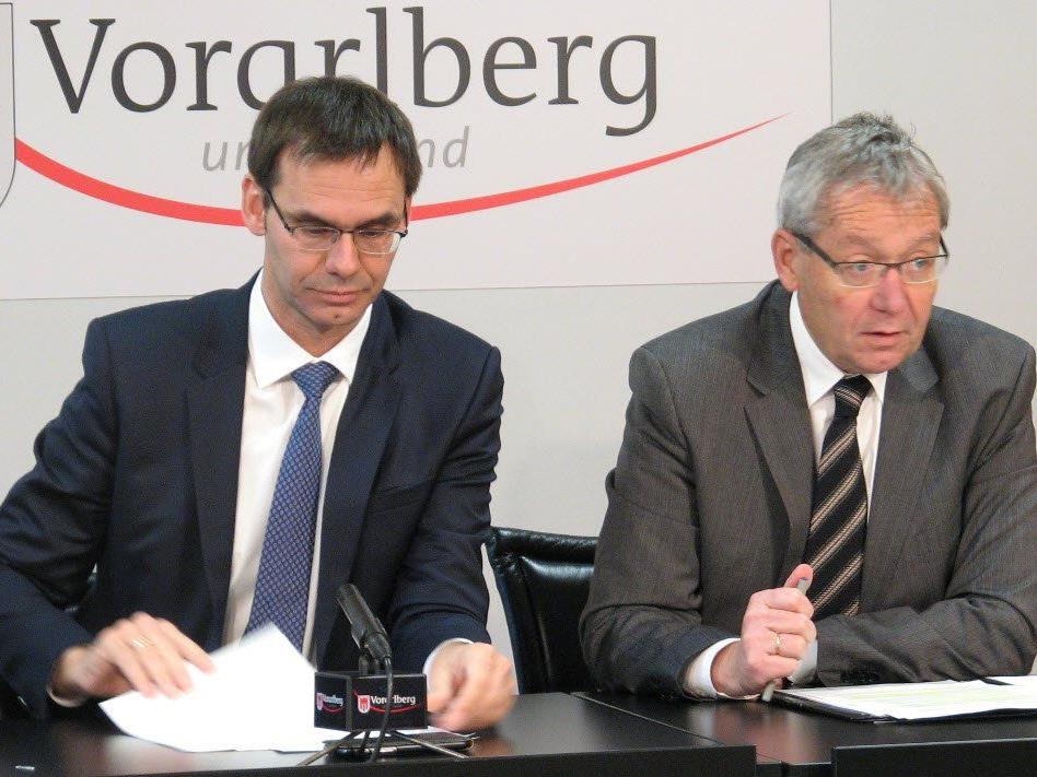 LH Wallner und LSth. Rüdisser: 106 Millionen Euro für Straßen- und Hochbauprogramme 2016 des Landes Vorarlberg