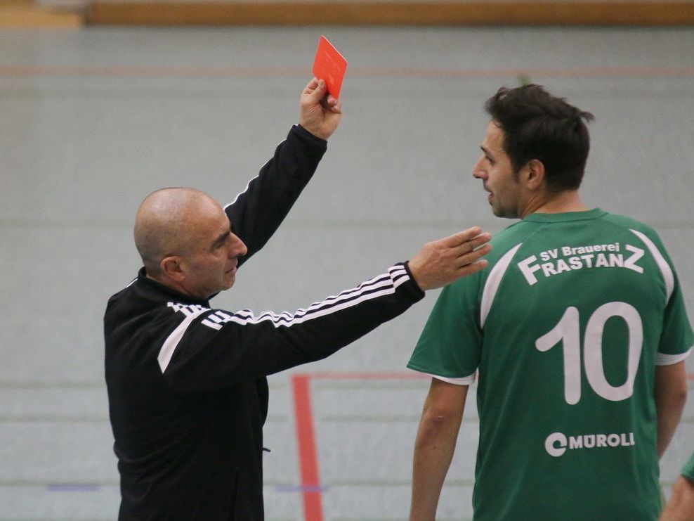 Frastanz Spieler Aksu erhielt die Rote Karte Frastanz Spieler Aksu erhielt die Rote Karte