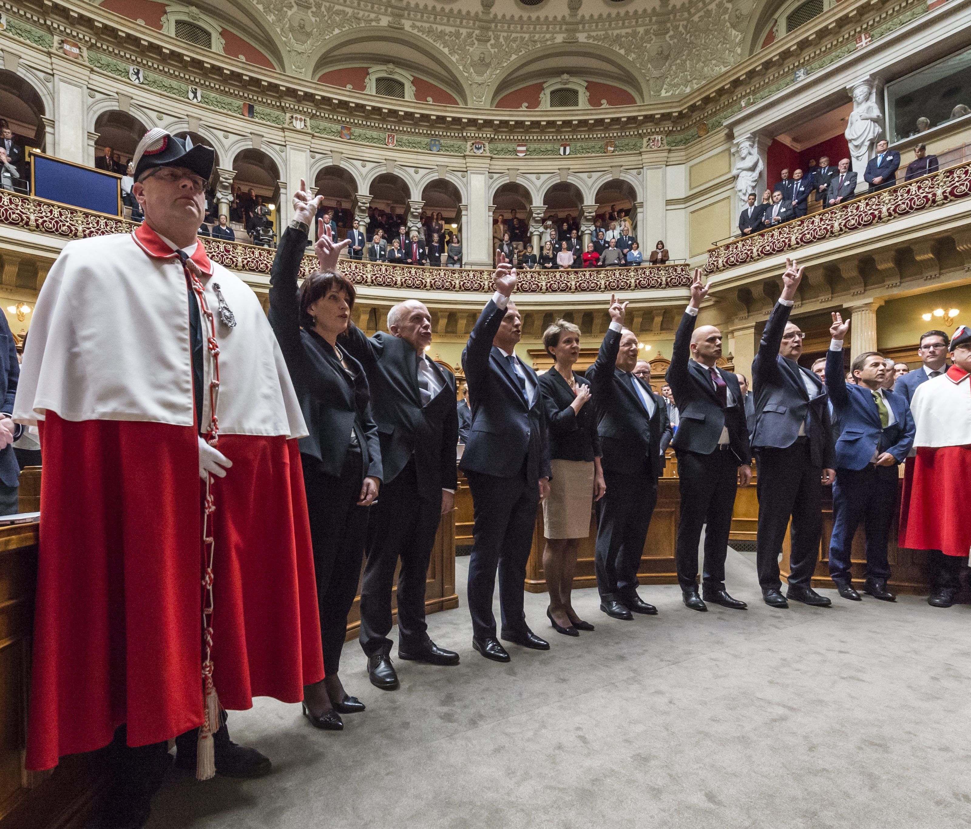 SVP baut Stellung in Schweizer Regierung aus SVP baut Stellung in Schweizer Regierung aus