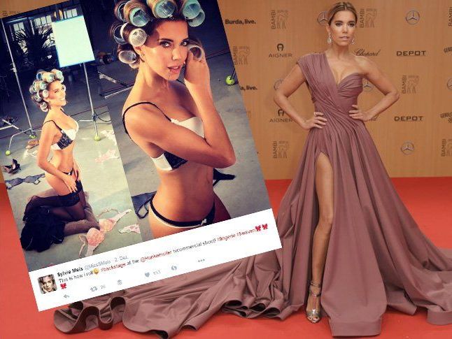 Sylvie Meis: Die 37-Jährige muss mit ihren Reizen nicht geizen. Sylvie Meis: Die 37-Jährige muss mit ihren Reizen nicht geizen.