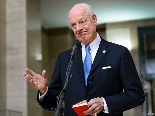 UN-Vermittler Staffan de Mistura UN-Vermittler Staffan de Mistura