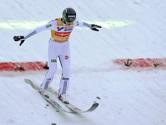 Prevc ist froh über seinen Polster, will sich aber nicht darauf ausruhen Prevc ist froh über seinen Polster, will sich aber nicht darauf ausruhen