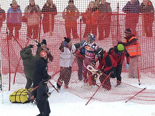 Svindal stürzte auf der Streif schwer Svindal stürzte auf der Streif schwer