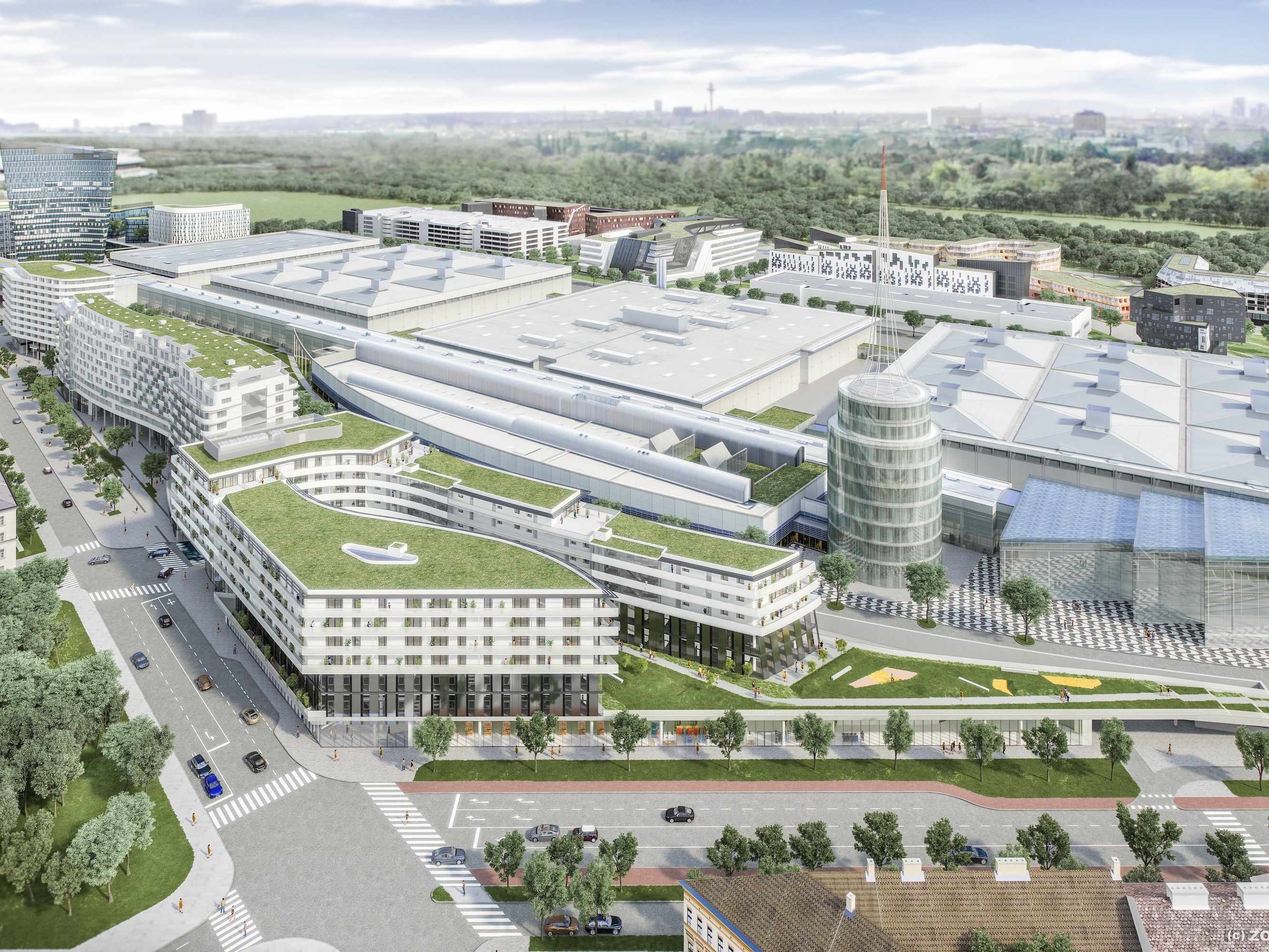 Bis 2017 soll das messecarree in Wien-Leopoldstadt entstehen. Bis 2017 soll das messecarree in Wien-Leopoldstadt entstehen.