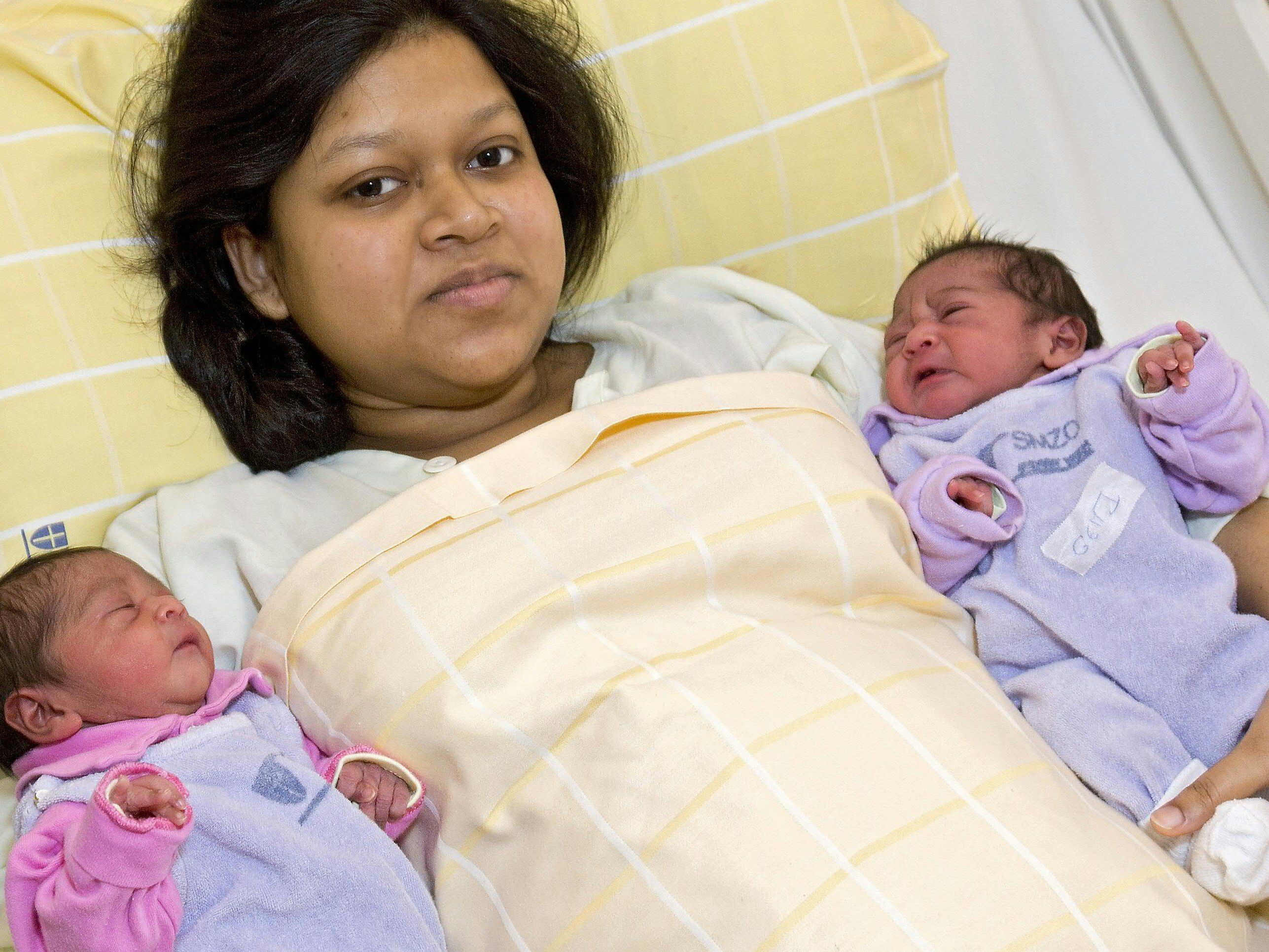 Das sind die Wiener Neujahrsbabys 2016. Das sind die Wiener Neujahrsbabys 2016.