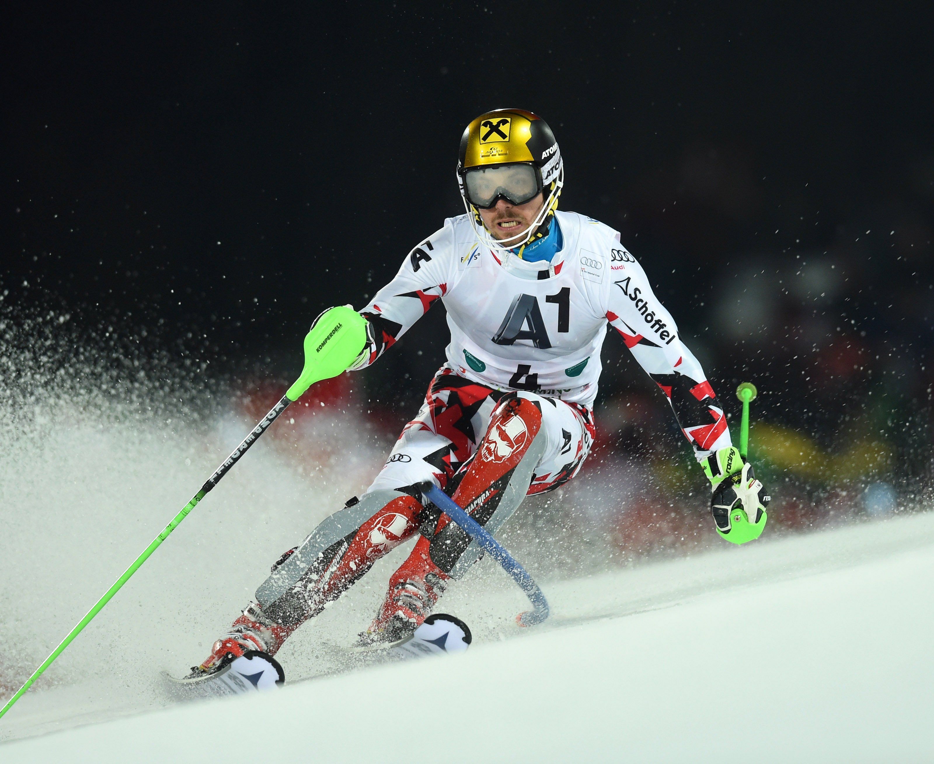 Hirscher mit Brillenproblem: "Die größte Emotion heute ist die Dankbarkeit." Hirscher mit Brillenproblem: "Die größte Emotion heute ist die Dankbarkeit."