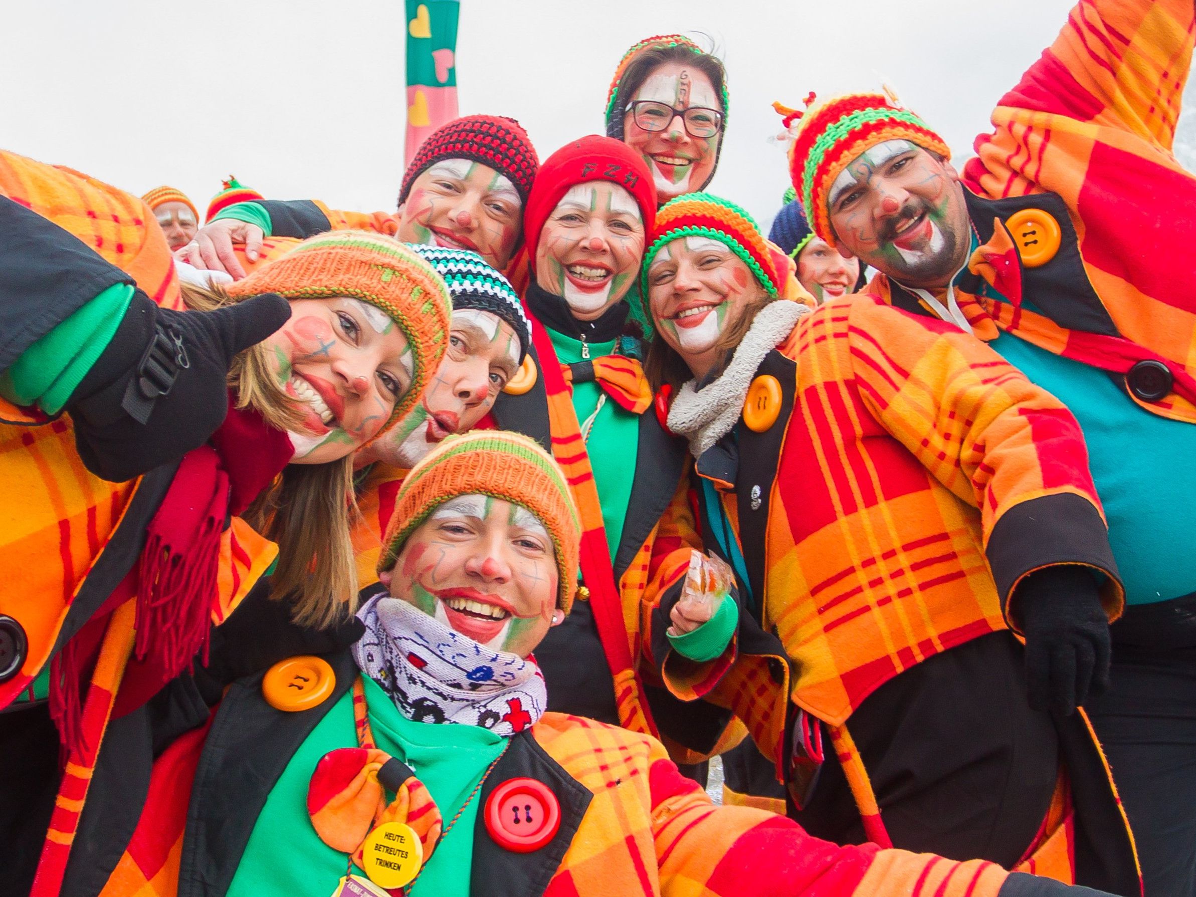 Buntes Treiben quer durch Vorarlberg. Buntes Treiben quer durch Vorarlberg.