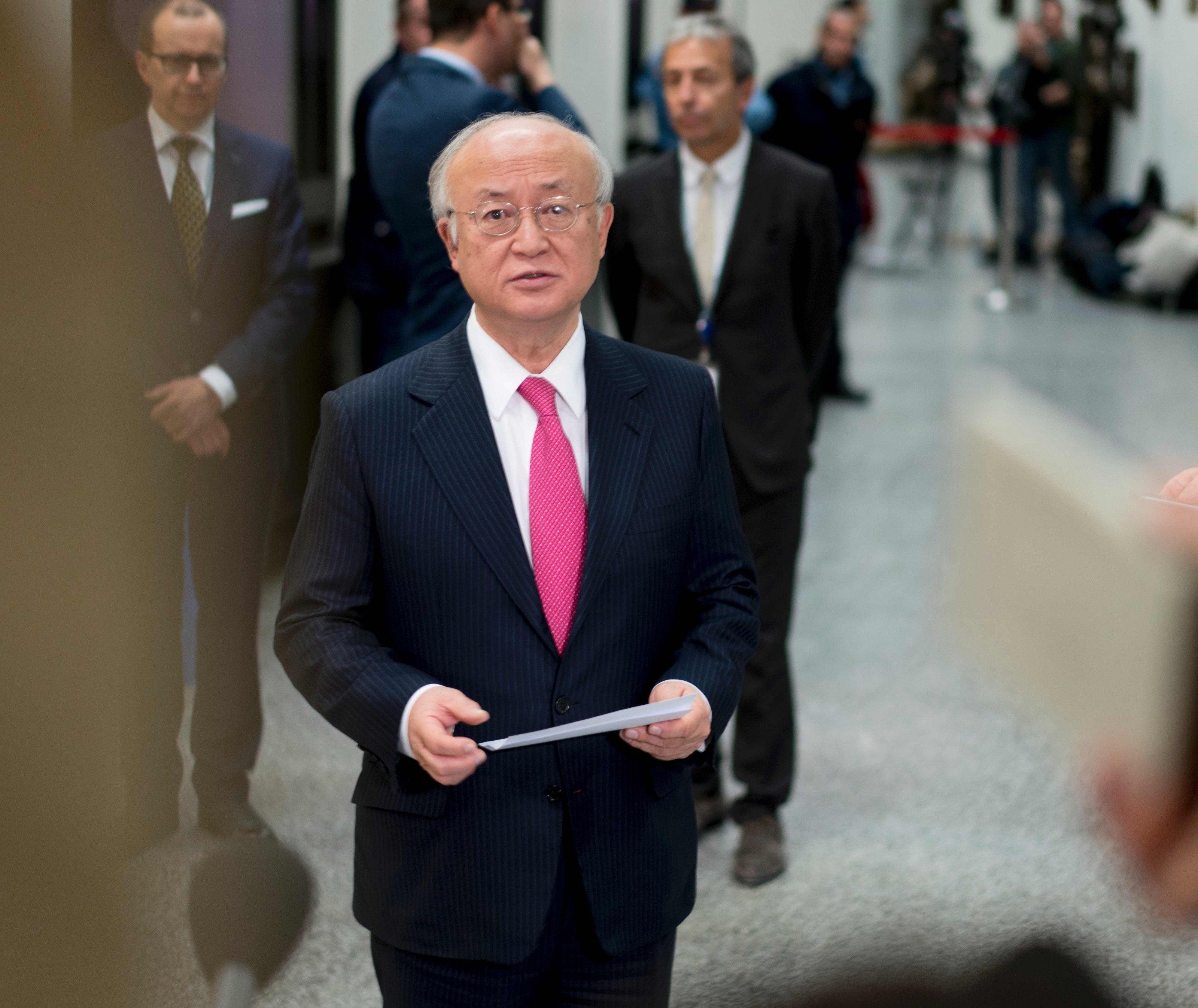 IAEO zeigt sich stolz. IAEO zeigt sich stolz.