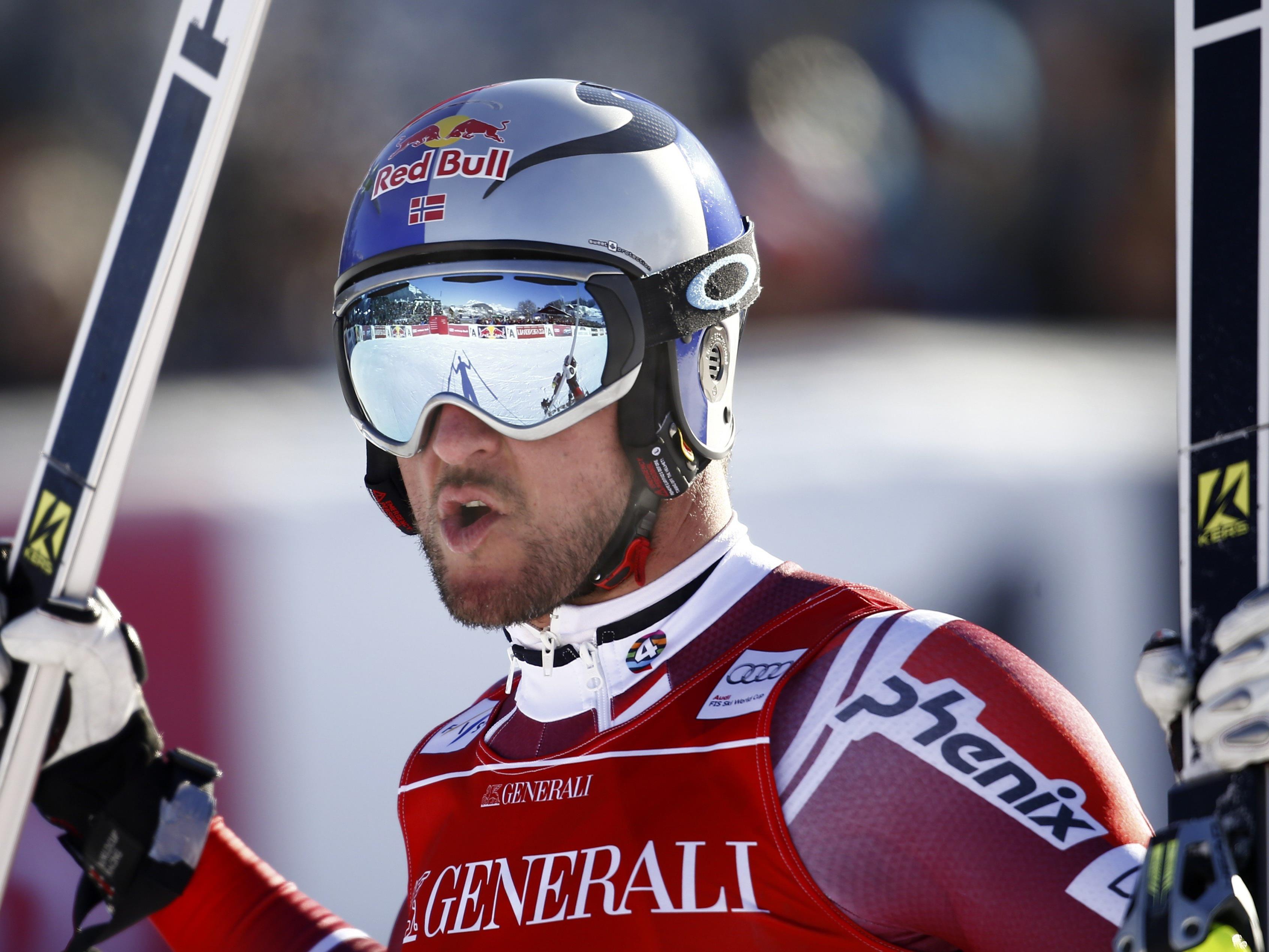 Aksel Lund Svindal konnte den Super-G in Kitzbühel für sich entscheiden.
